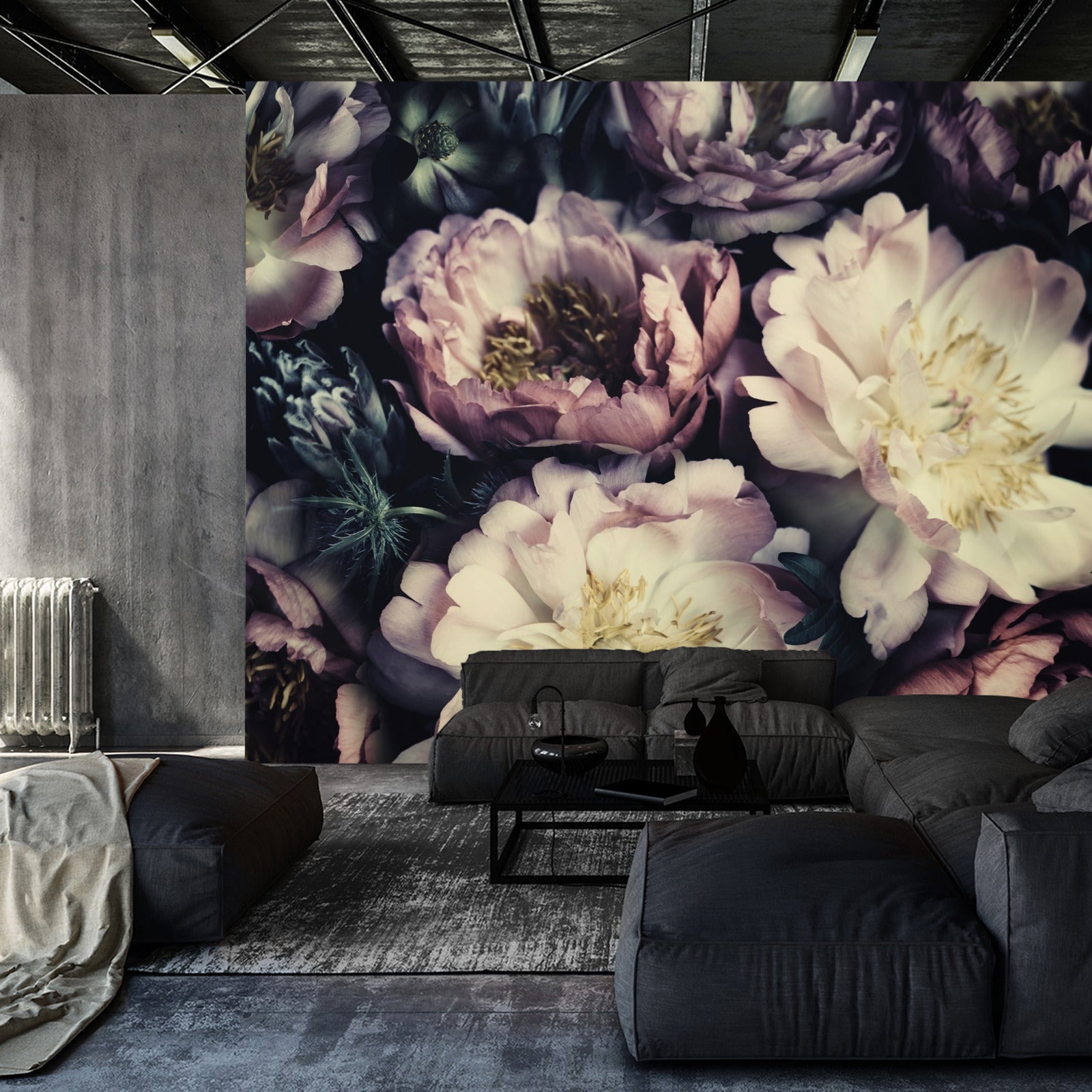 Fototapet Fargerike Vintagepioner