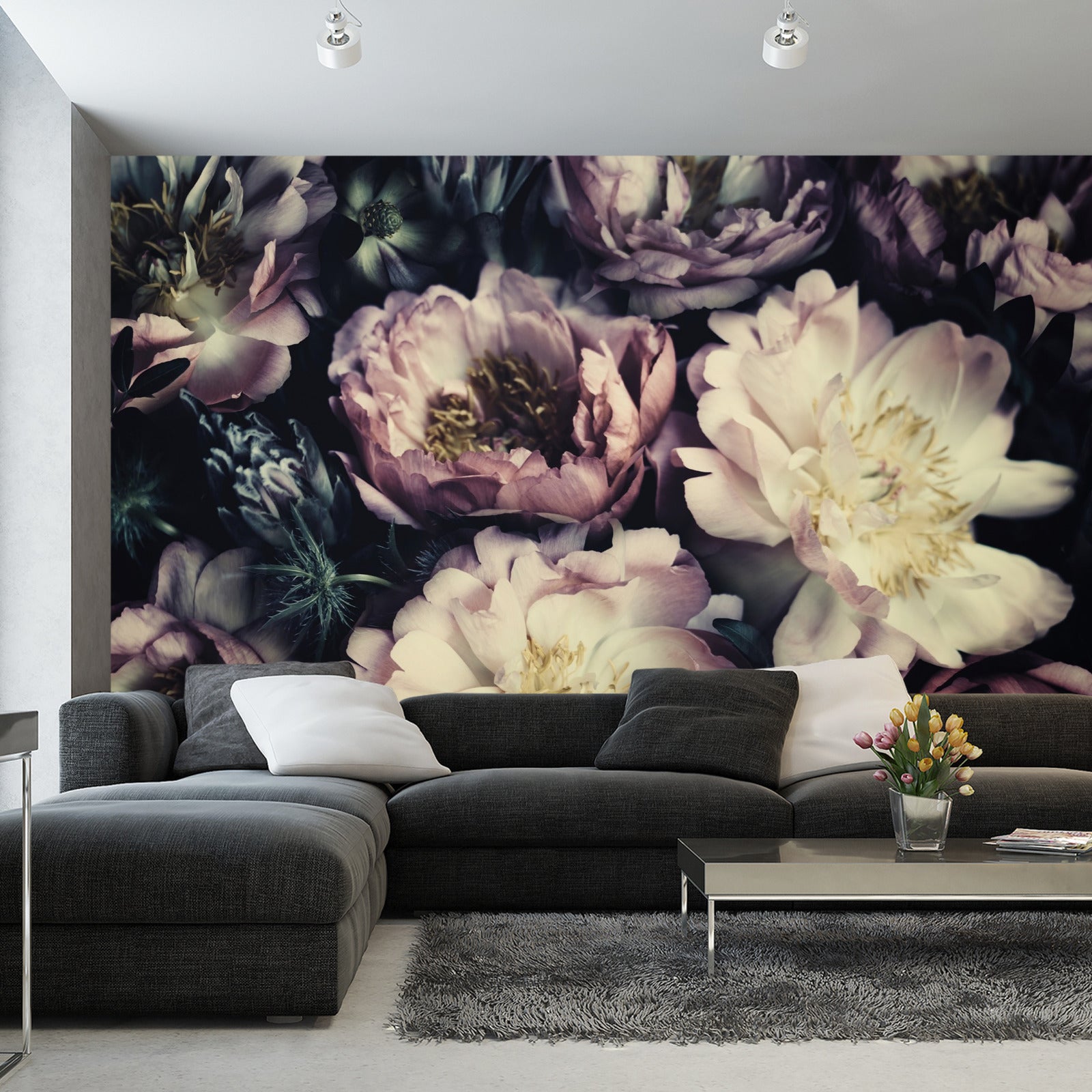 Fototapet Fargerike Vintagepioner