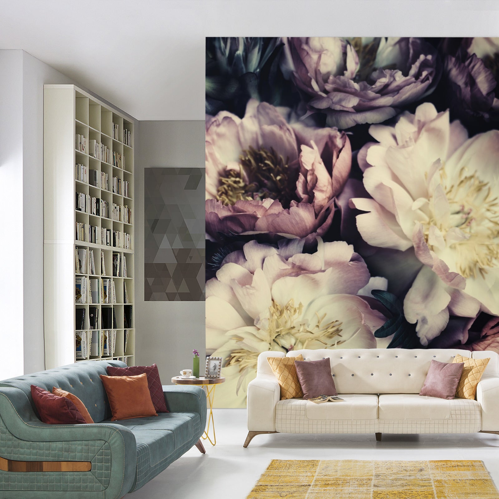 Fototapet Fargerike Vintagepioner