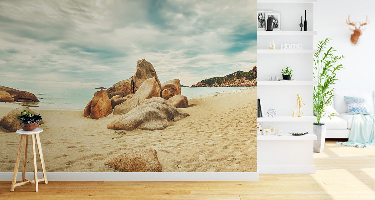 Fototapet Landskap Strand