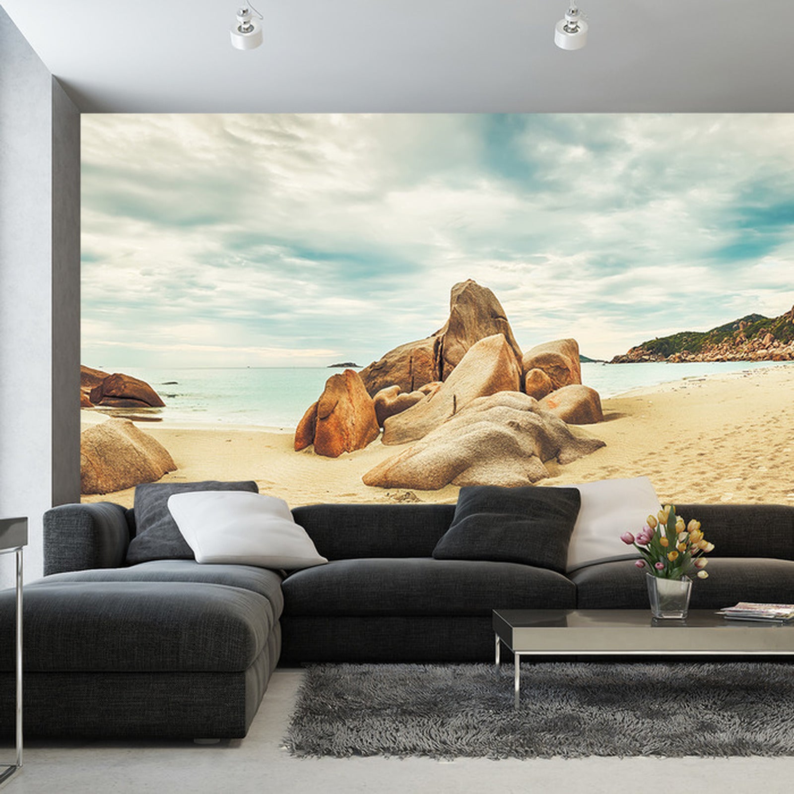 Fototapet Landskap Strand