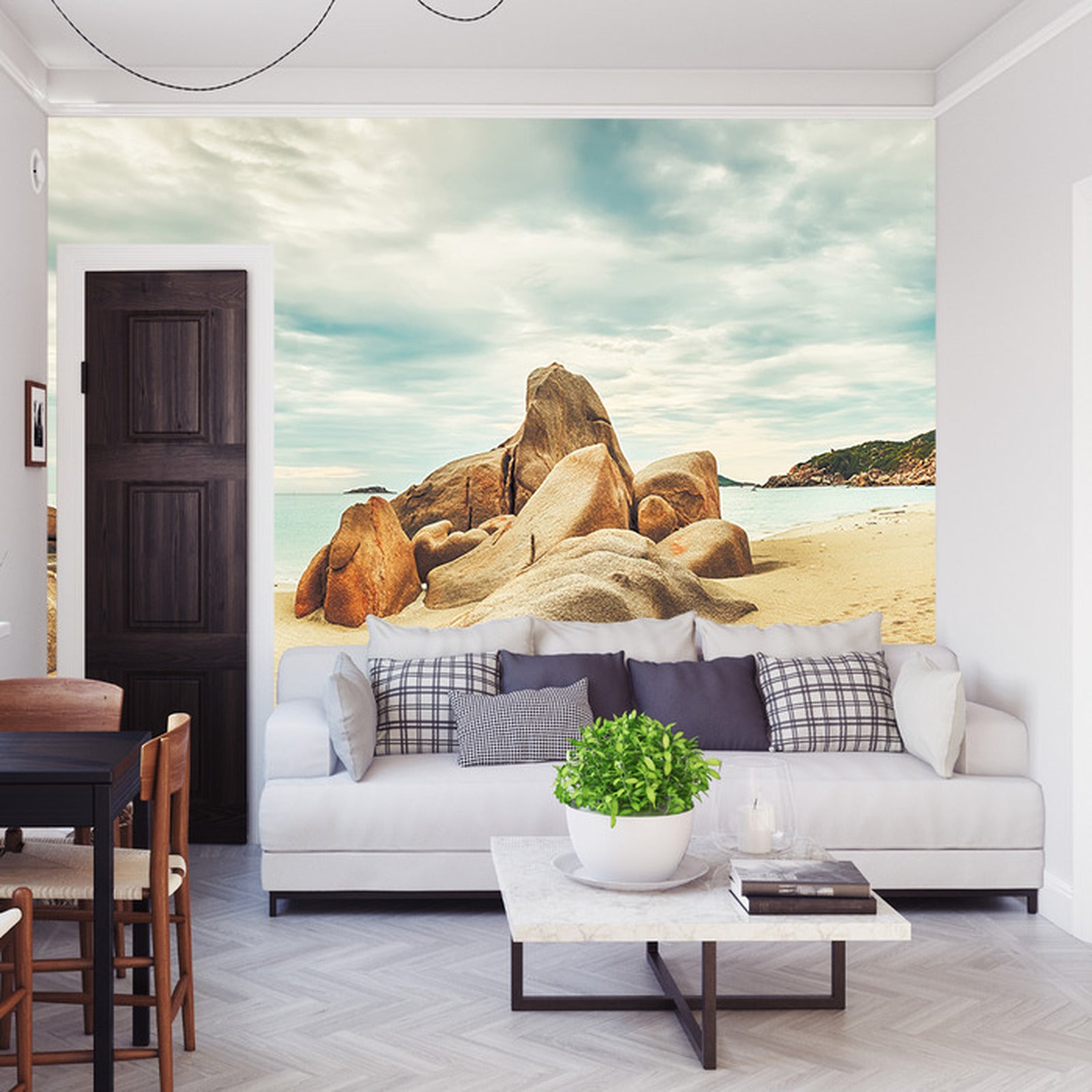 Fototapet Landskap Strand