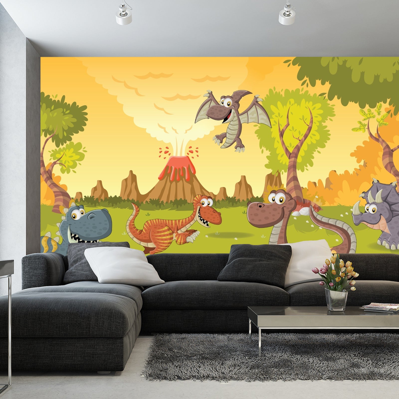 Fototapet Eventyr Dinosaurer