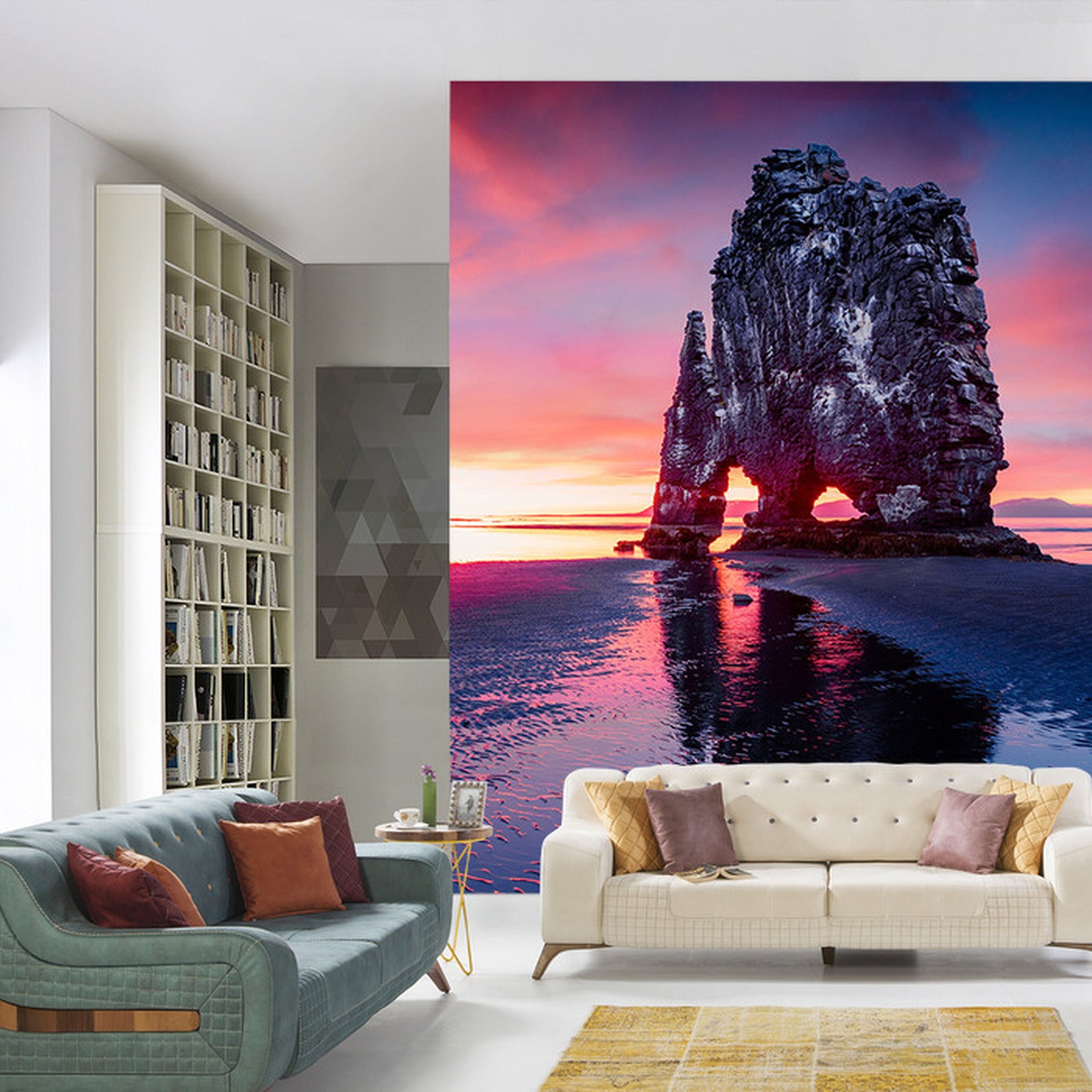 Fototapet Landskap Bergarter