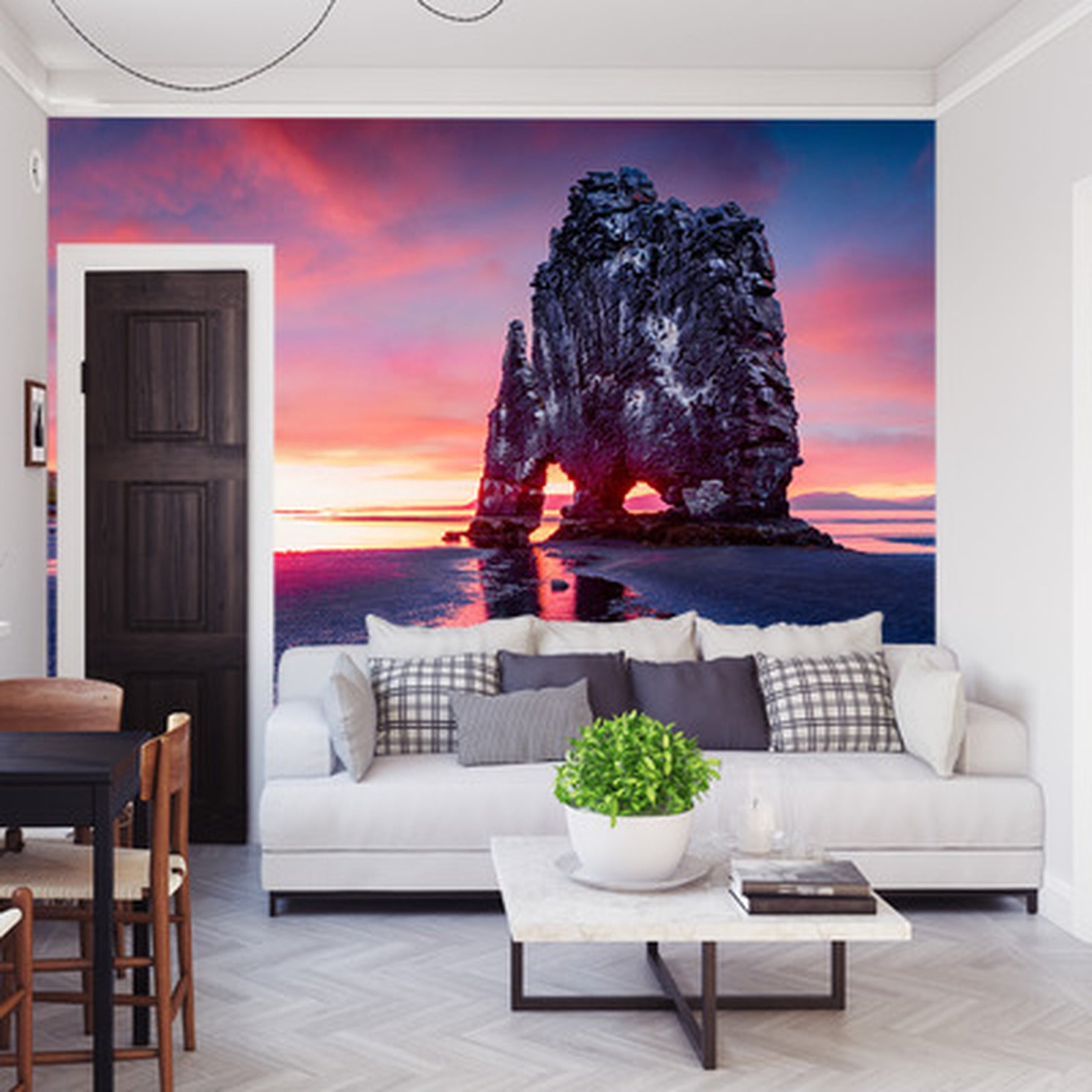 Fototapet Landskap Bergarter