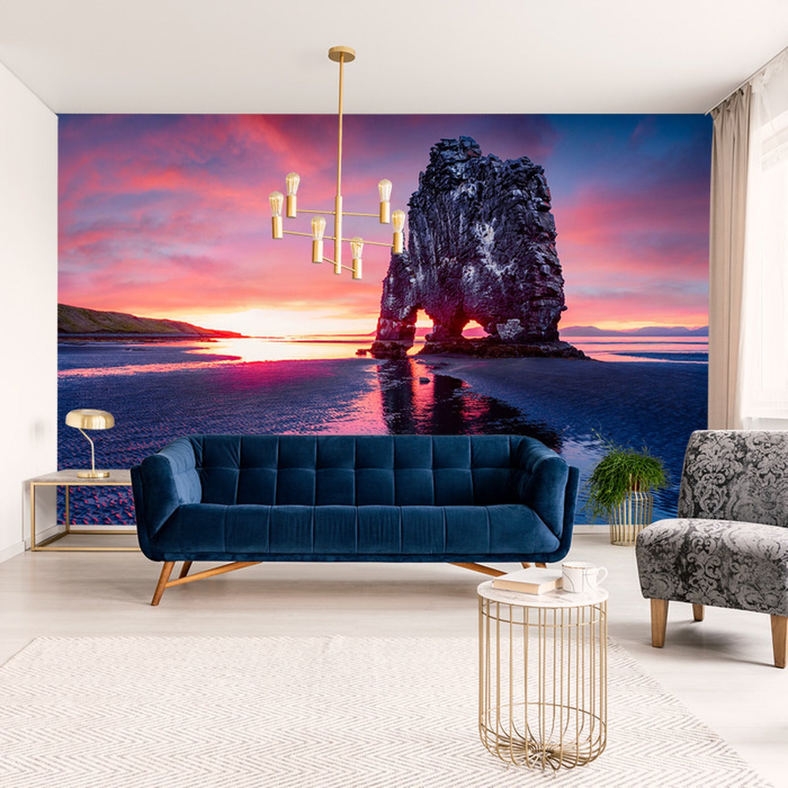 Fototapet Landskap Bergarter