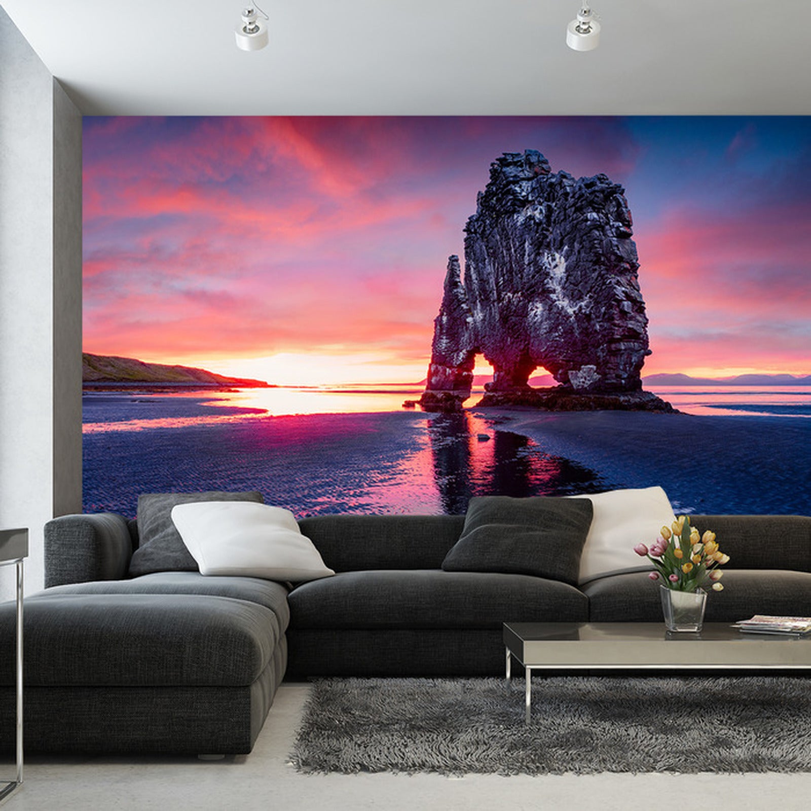 Fototapet Landskap Bergarter