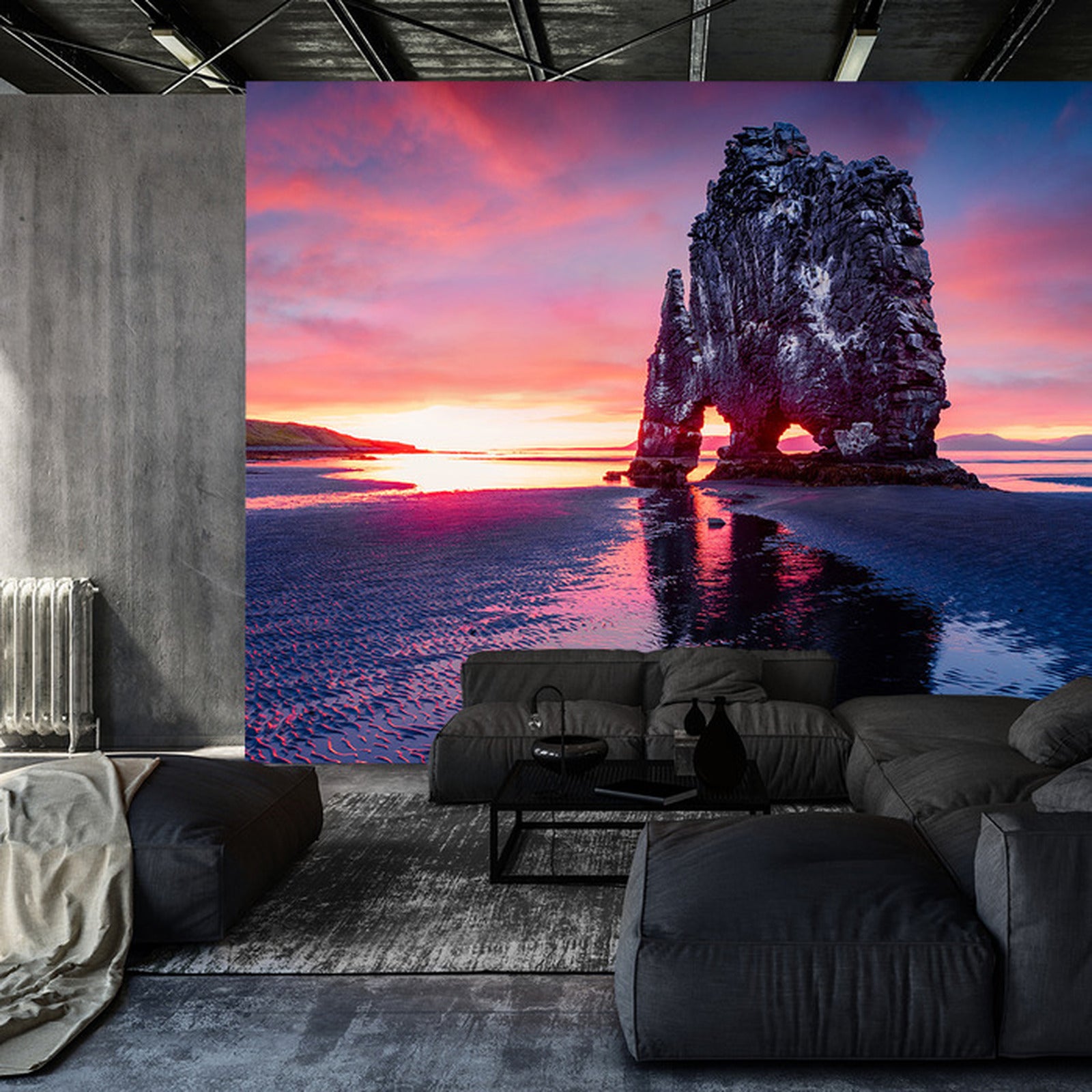 Fototapet Landskap Bergarter