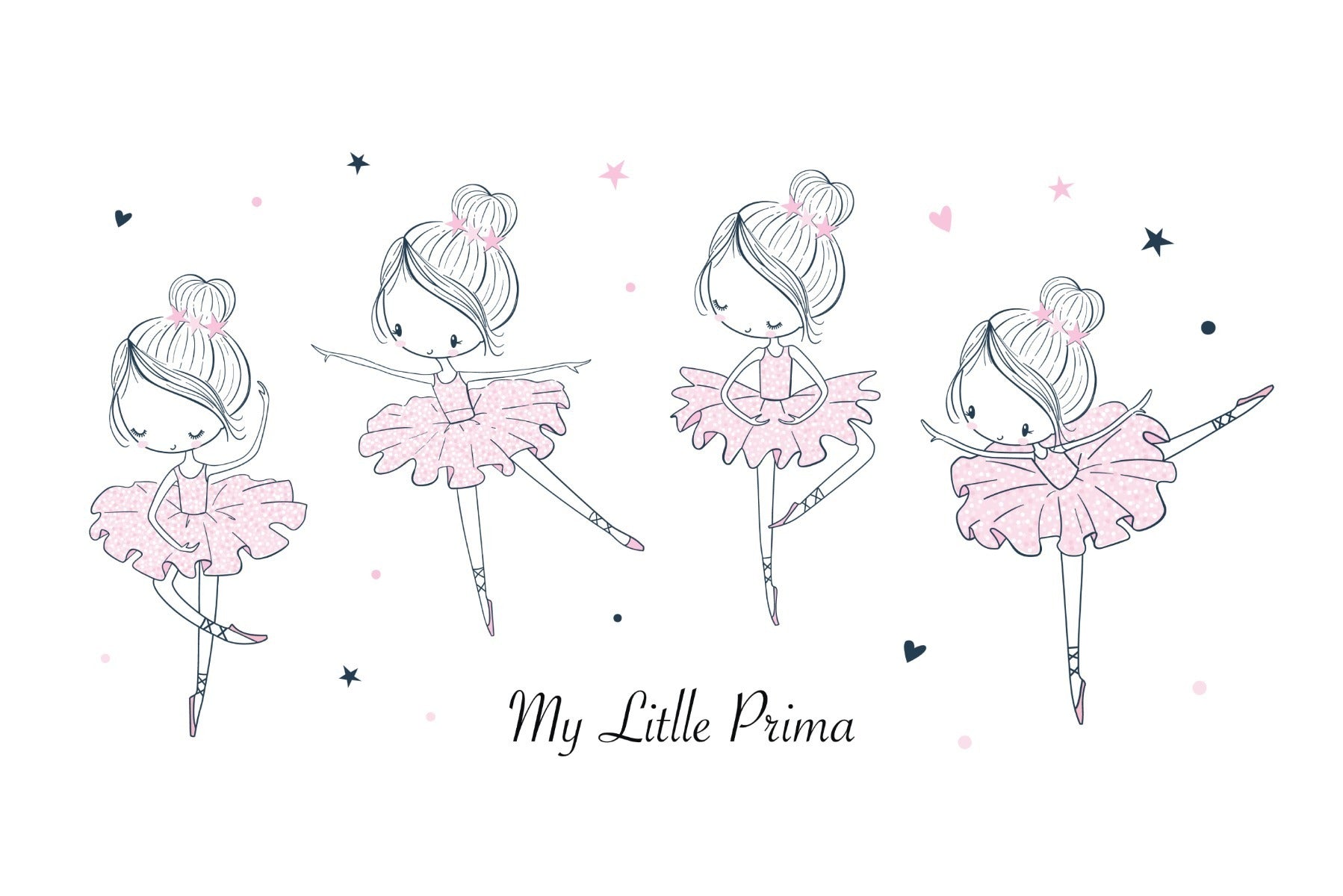 Fototapet Lille Danser