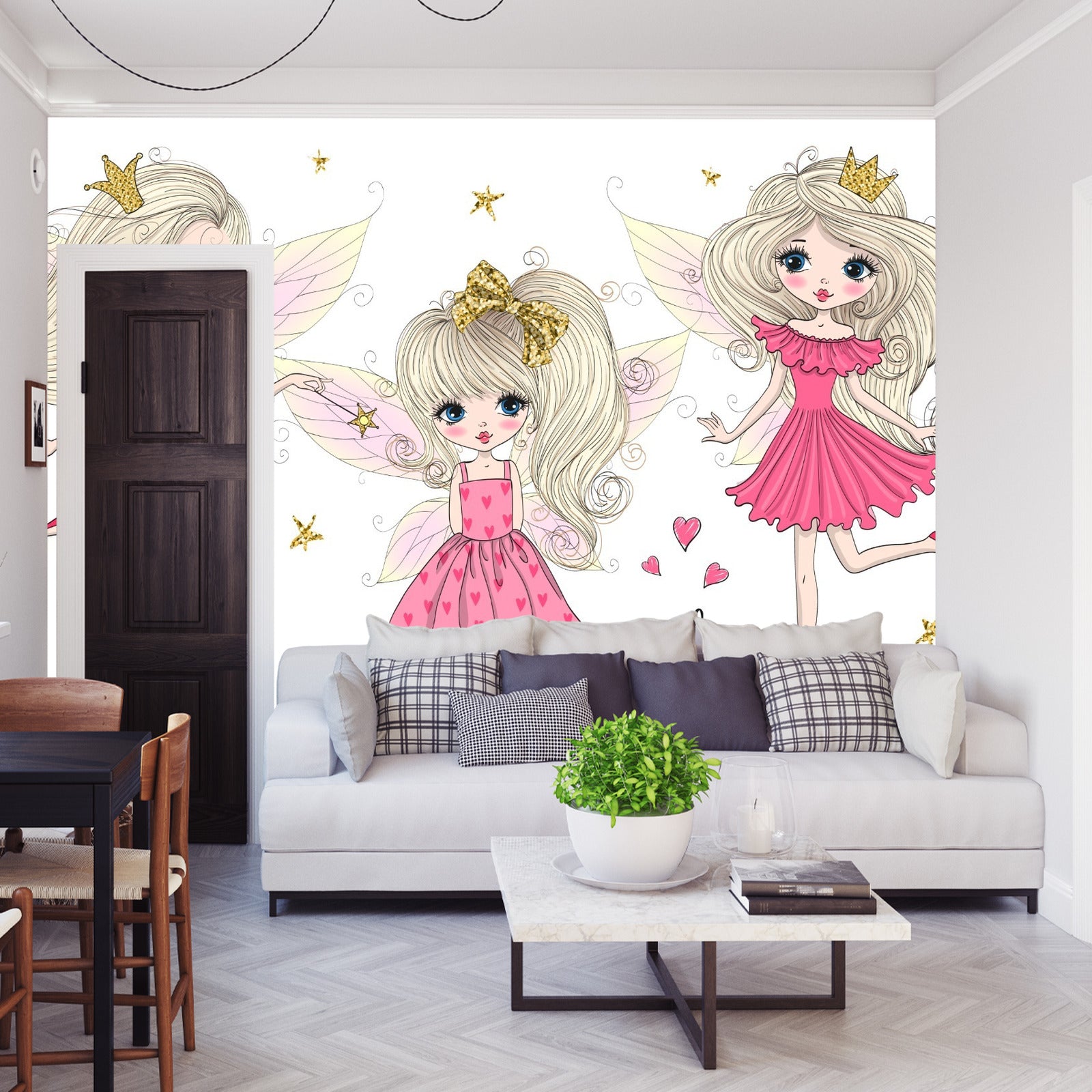 Fototapet Feer Med Vinger