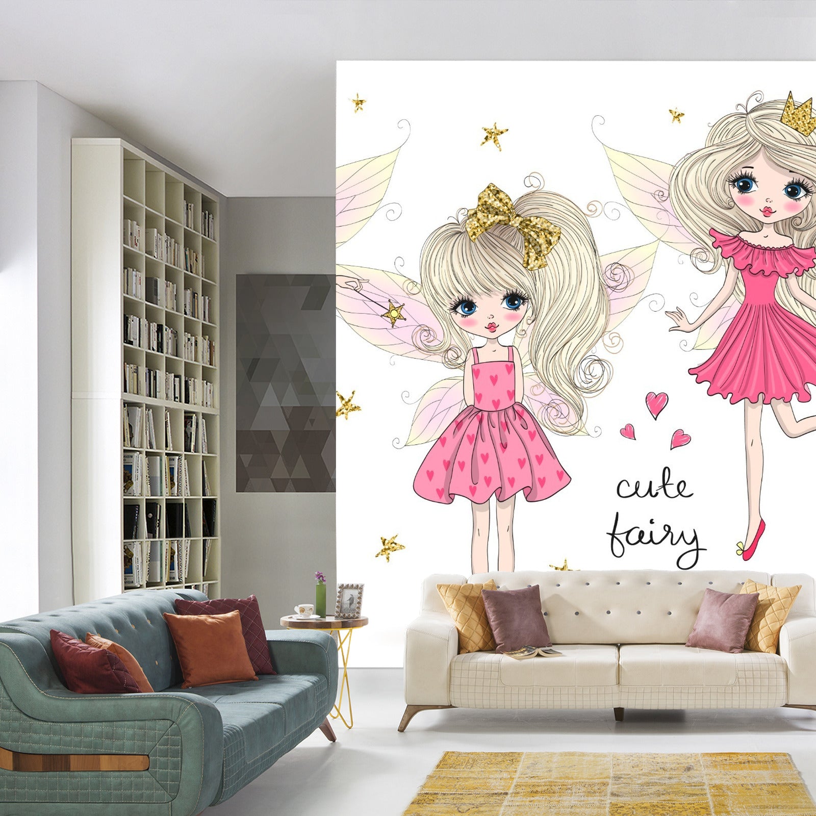 Fototapet Feer Med Vinger