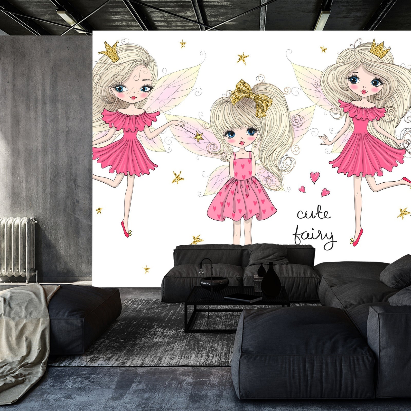 Fototapet Feer Med Vinger