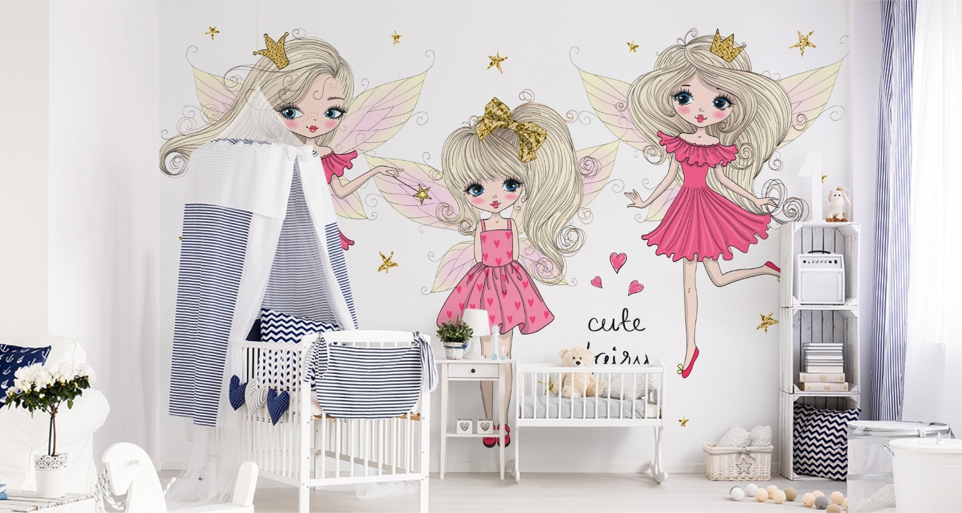 Fototapet Feer Med Vinger