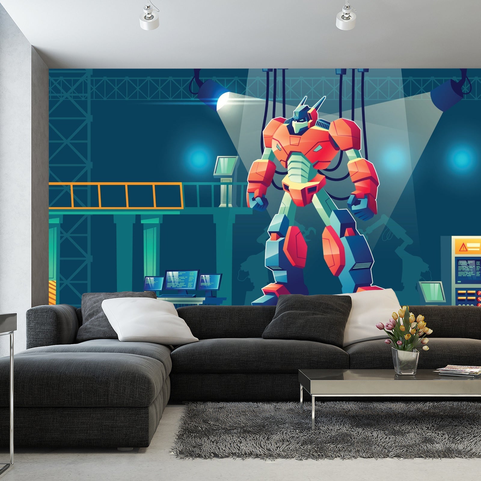 Fototapet Roboter I Laboratoriet