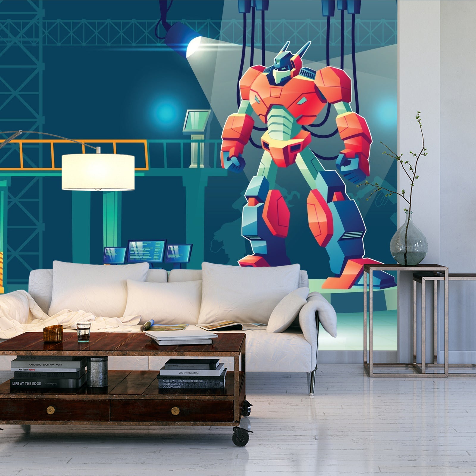 Fototapet Roboter I Laboratoriet