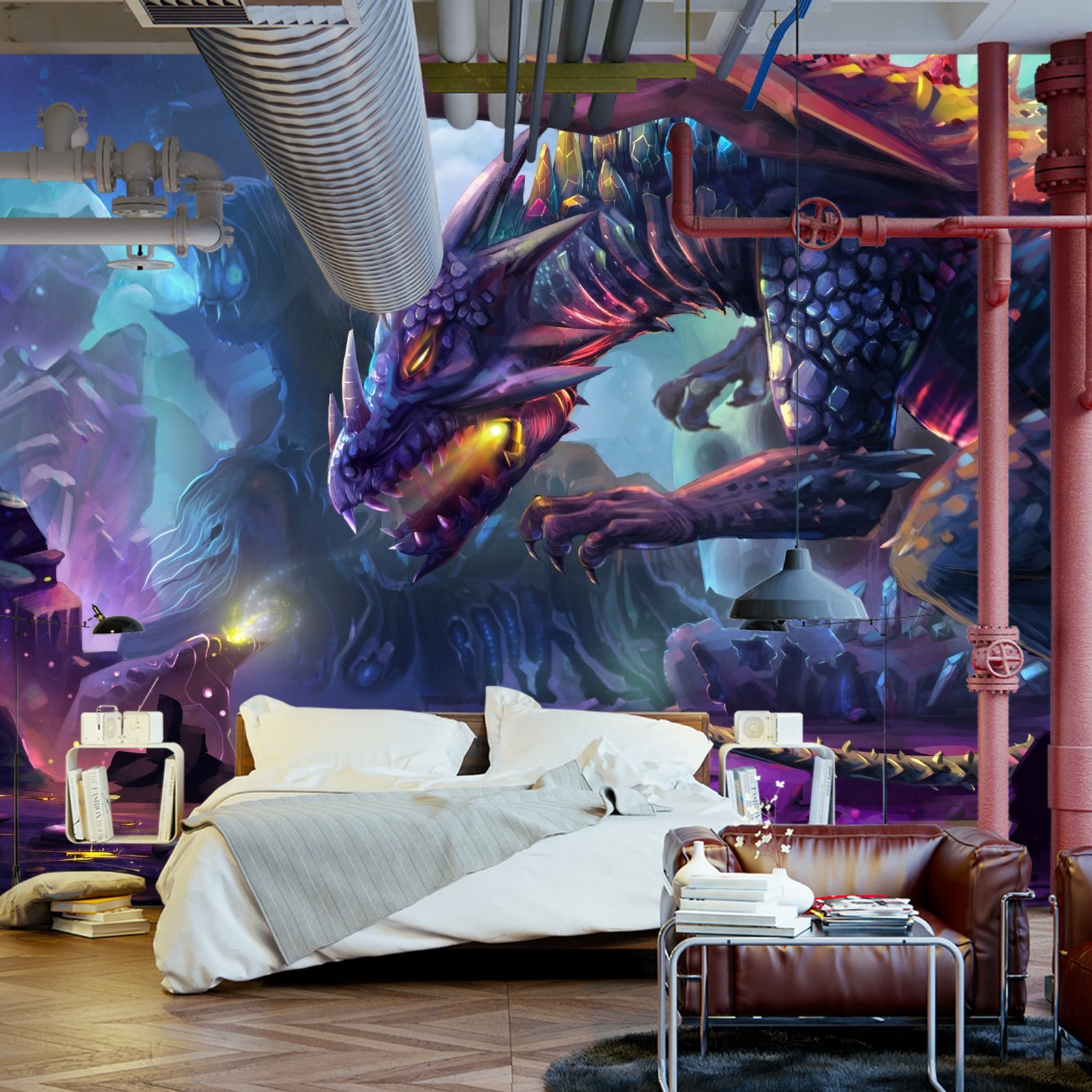 Fototapet Fantastisk Drage