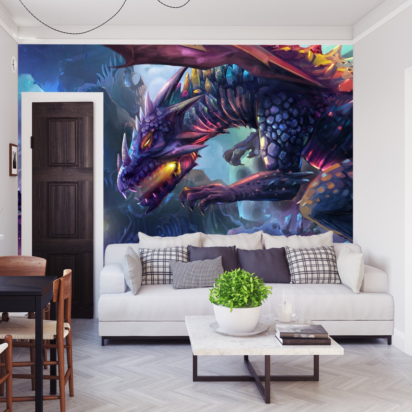 Fototapet Fantastisk Drage