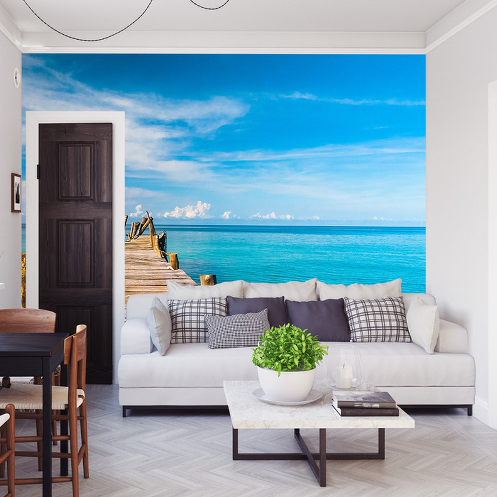 Fototapet Landskap Sea 3D