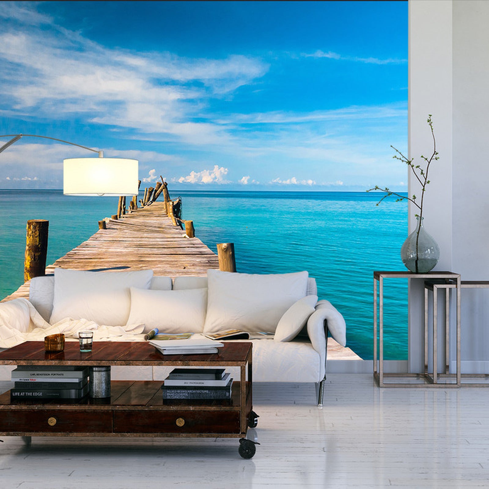 Fototapet Landskap Sea 3D