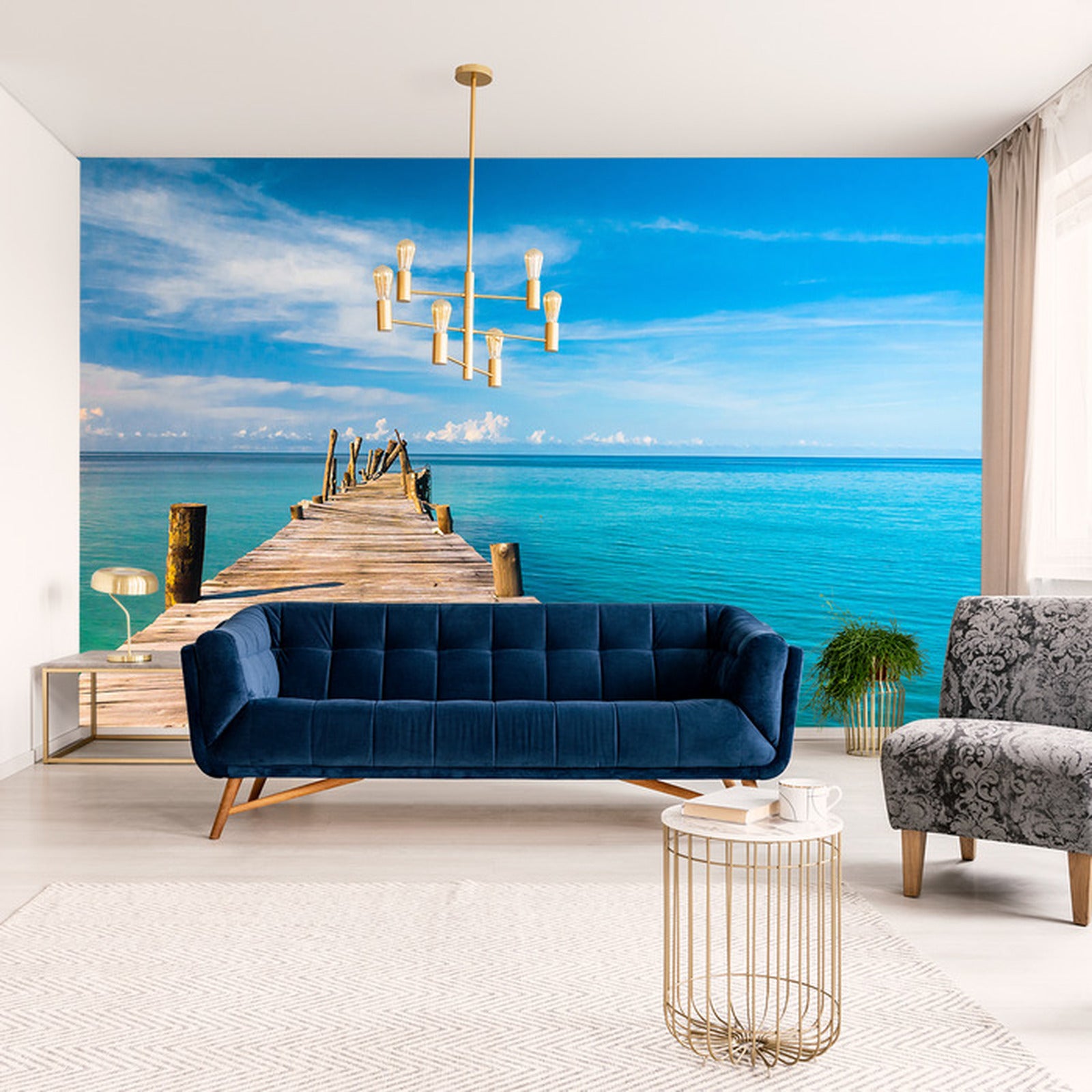 Fototapet Landskap Sea 3D