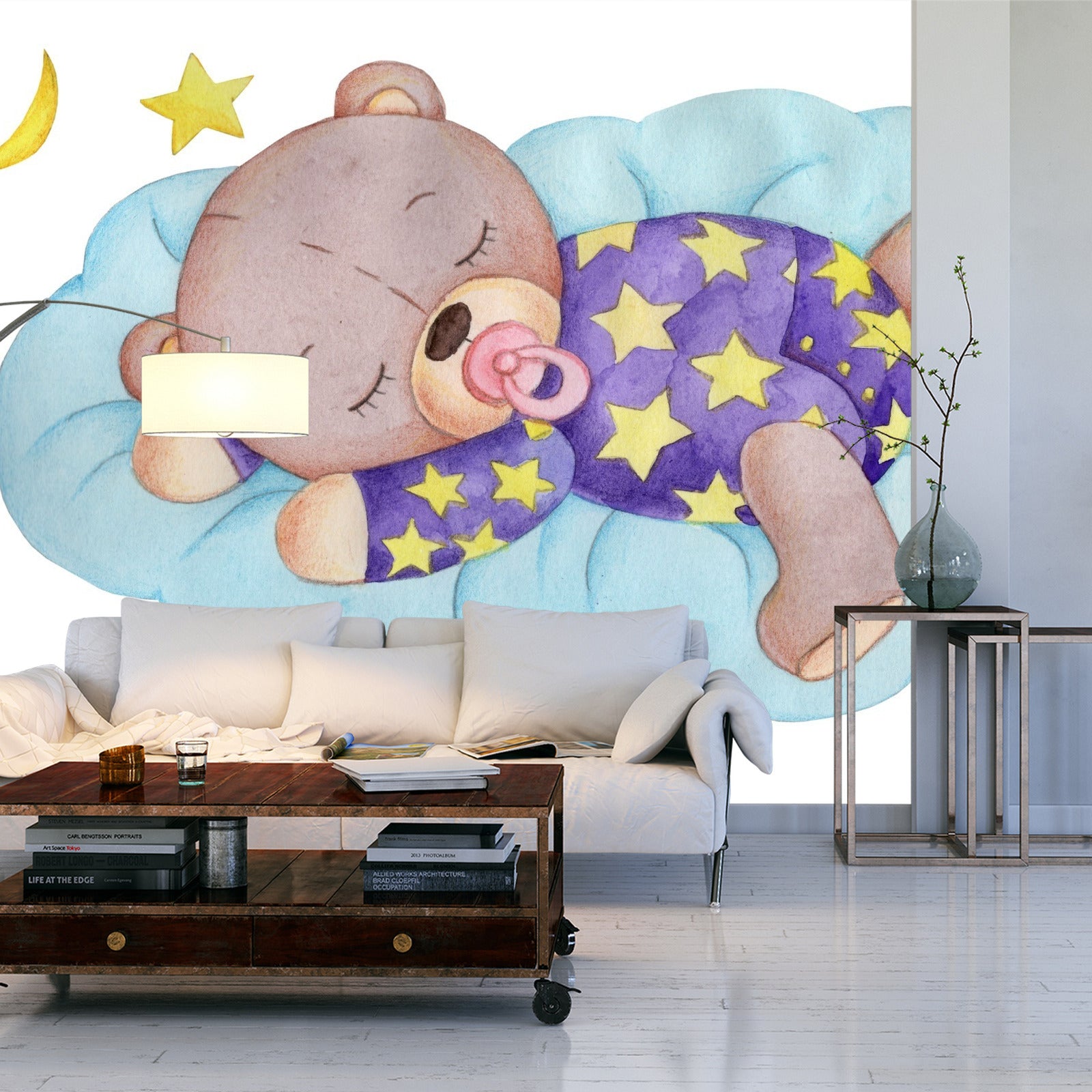 Fototapet Sovende Bjørn