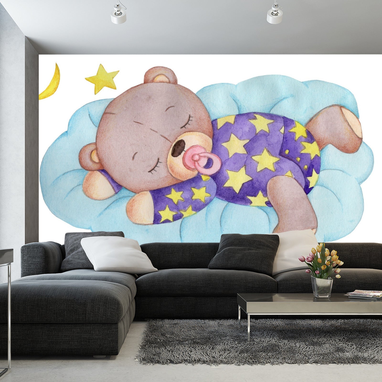 Fototapet Sovende Bjørn