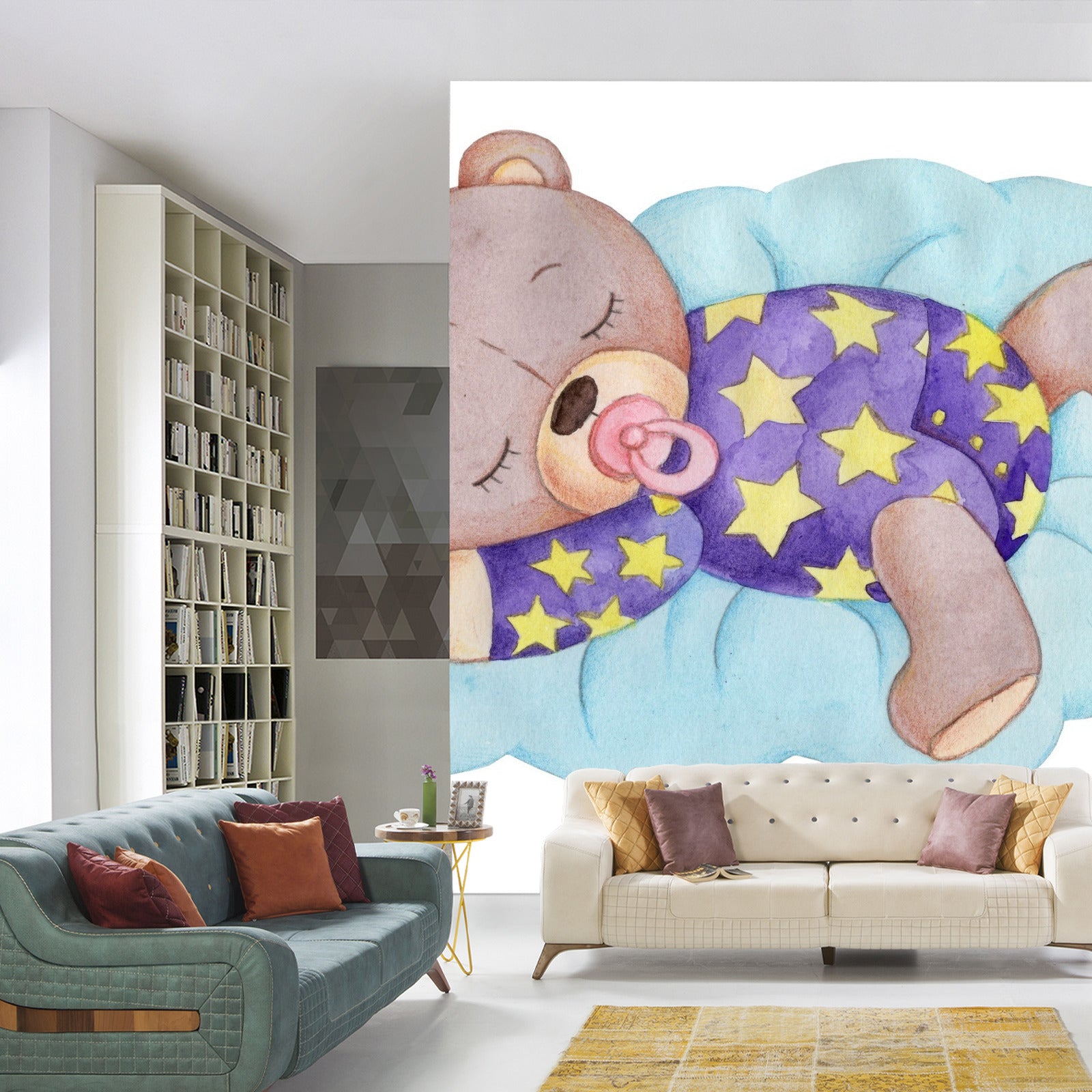 Fototapet Sovende Bjørn