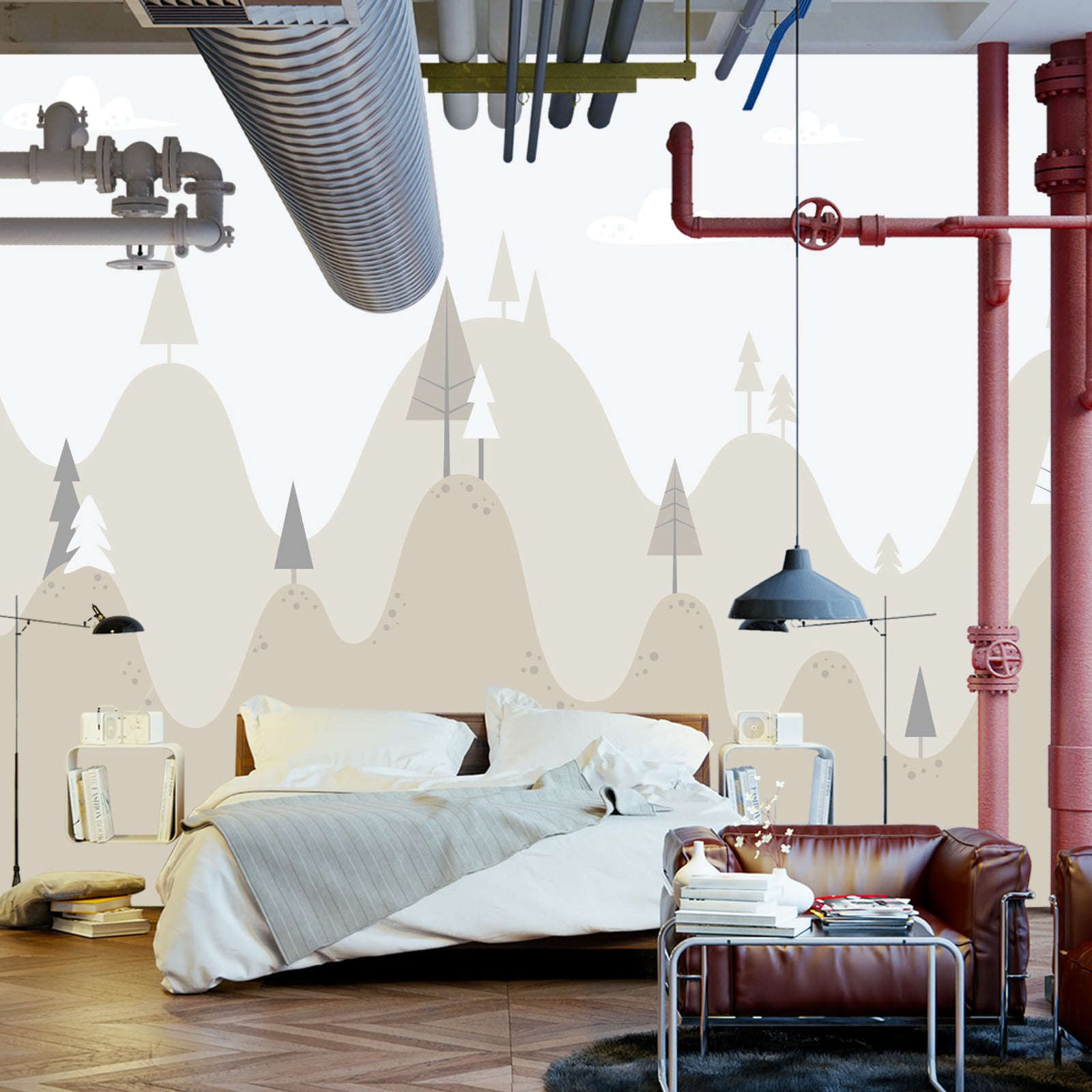 Fototapet Fairytale Hills