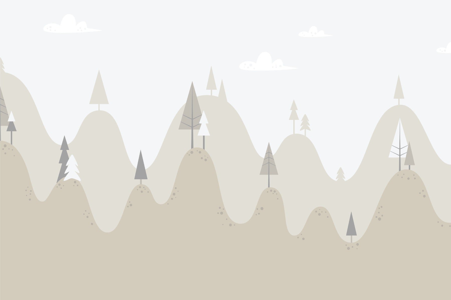 Fototapet Fairytale Hills