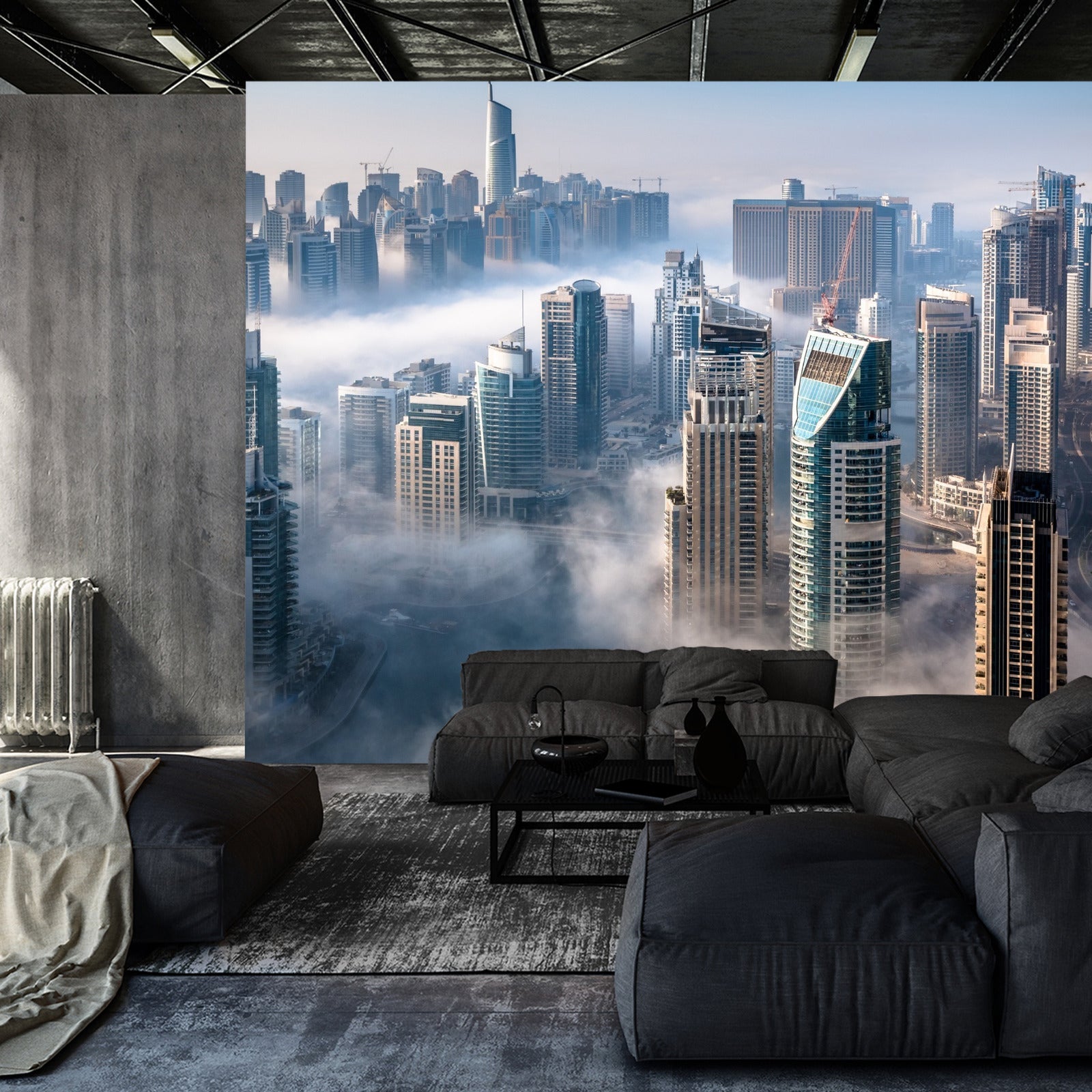 Fototapet Dubai I Skyer