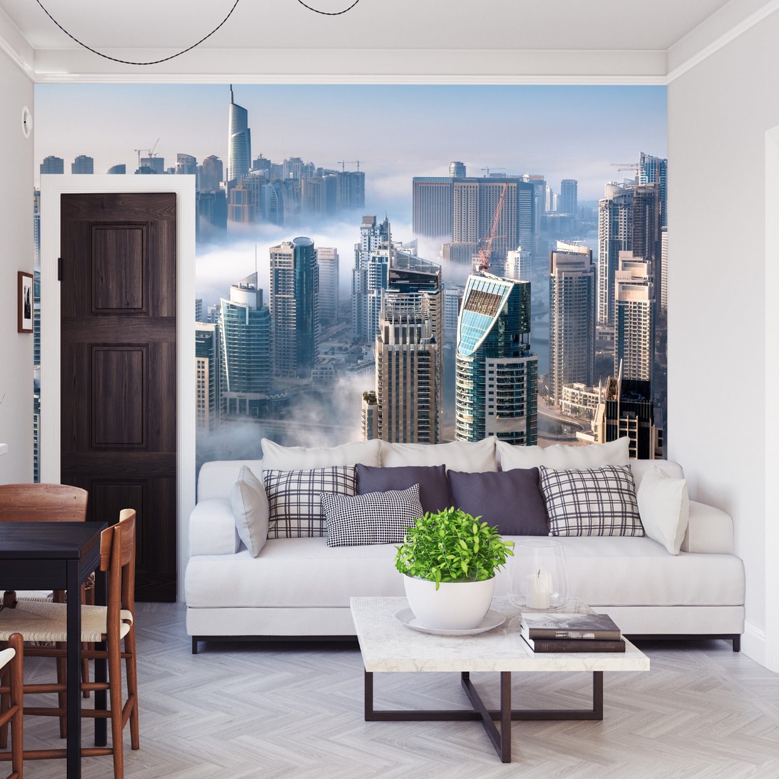 Fototapet Dubai I Skyer