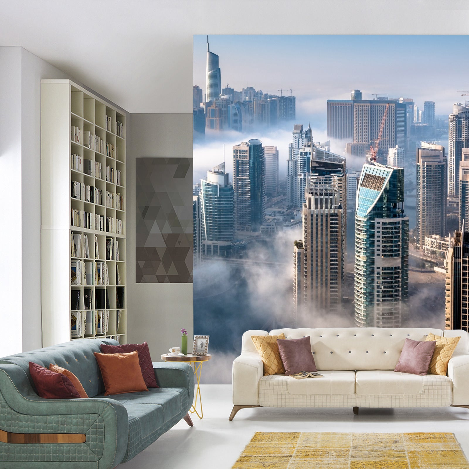 Fototapet Dubai I Skyer