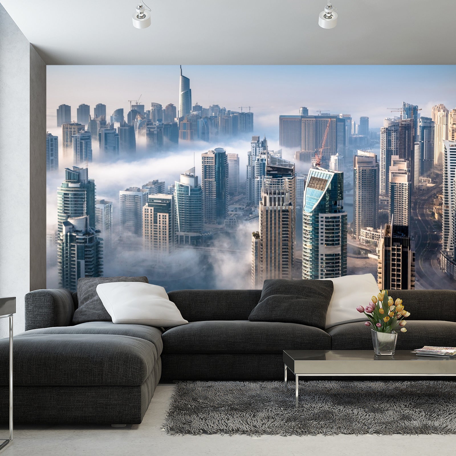 Fototapet Dubai I Skyer