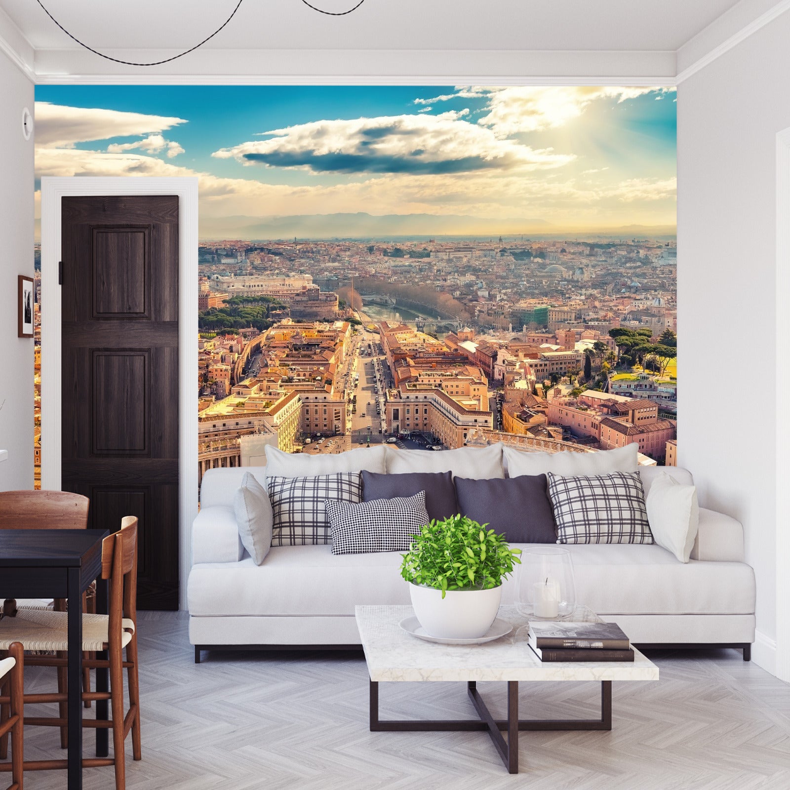 Fototapet Petersplassen I Vatikanet