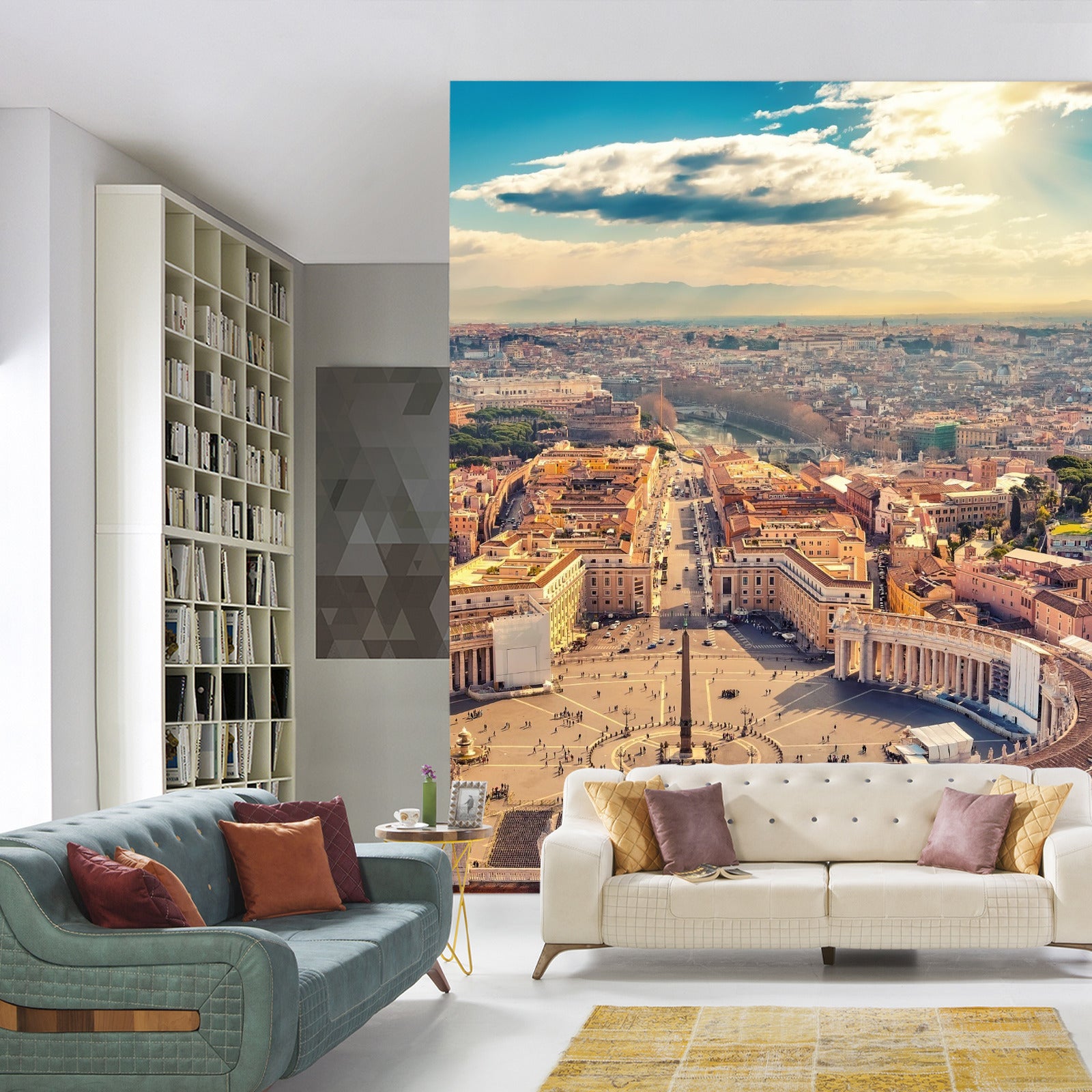 Fototapet Petersplassen I Vatikanet