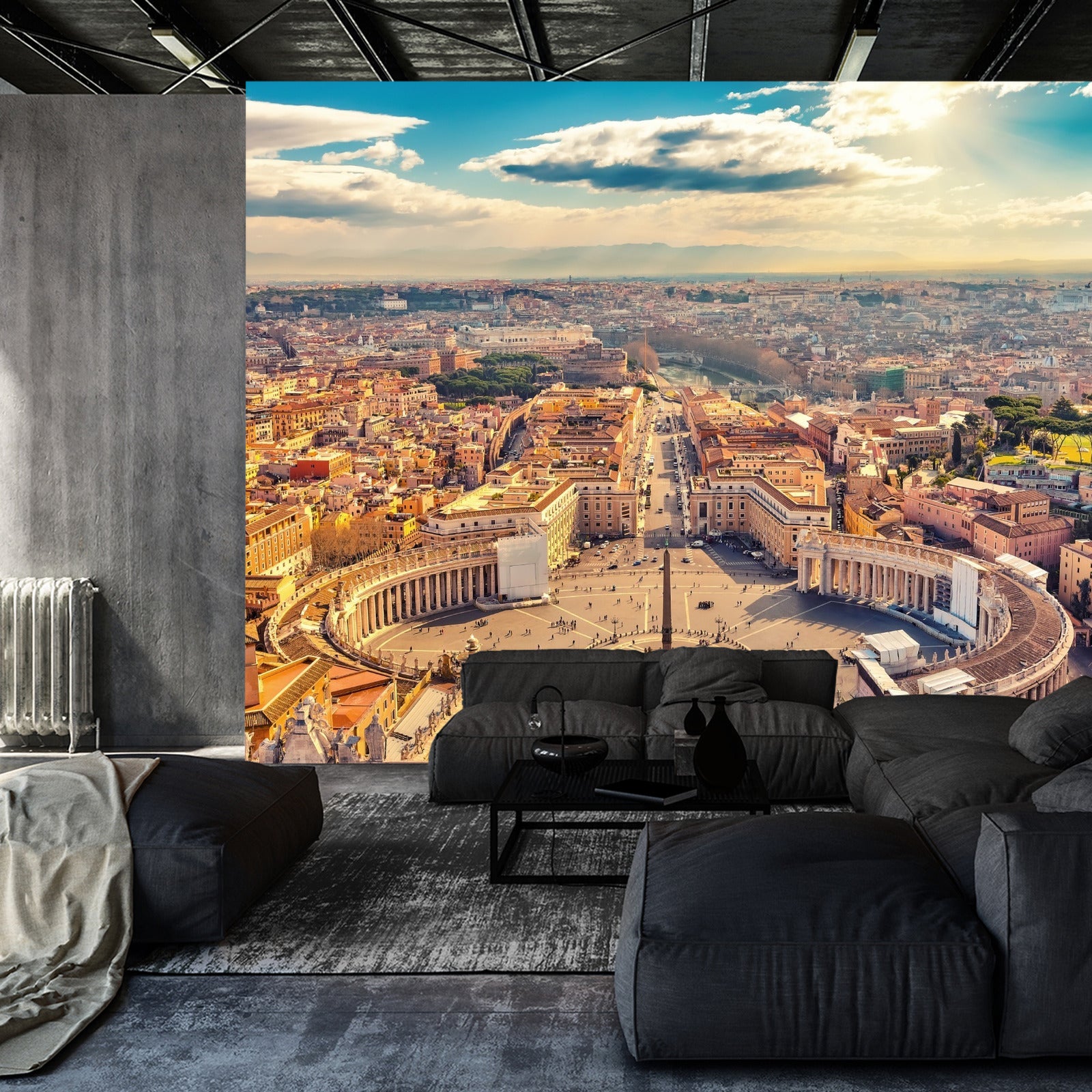 Fototapet Petersplassen I Vatikanet