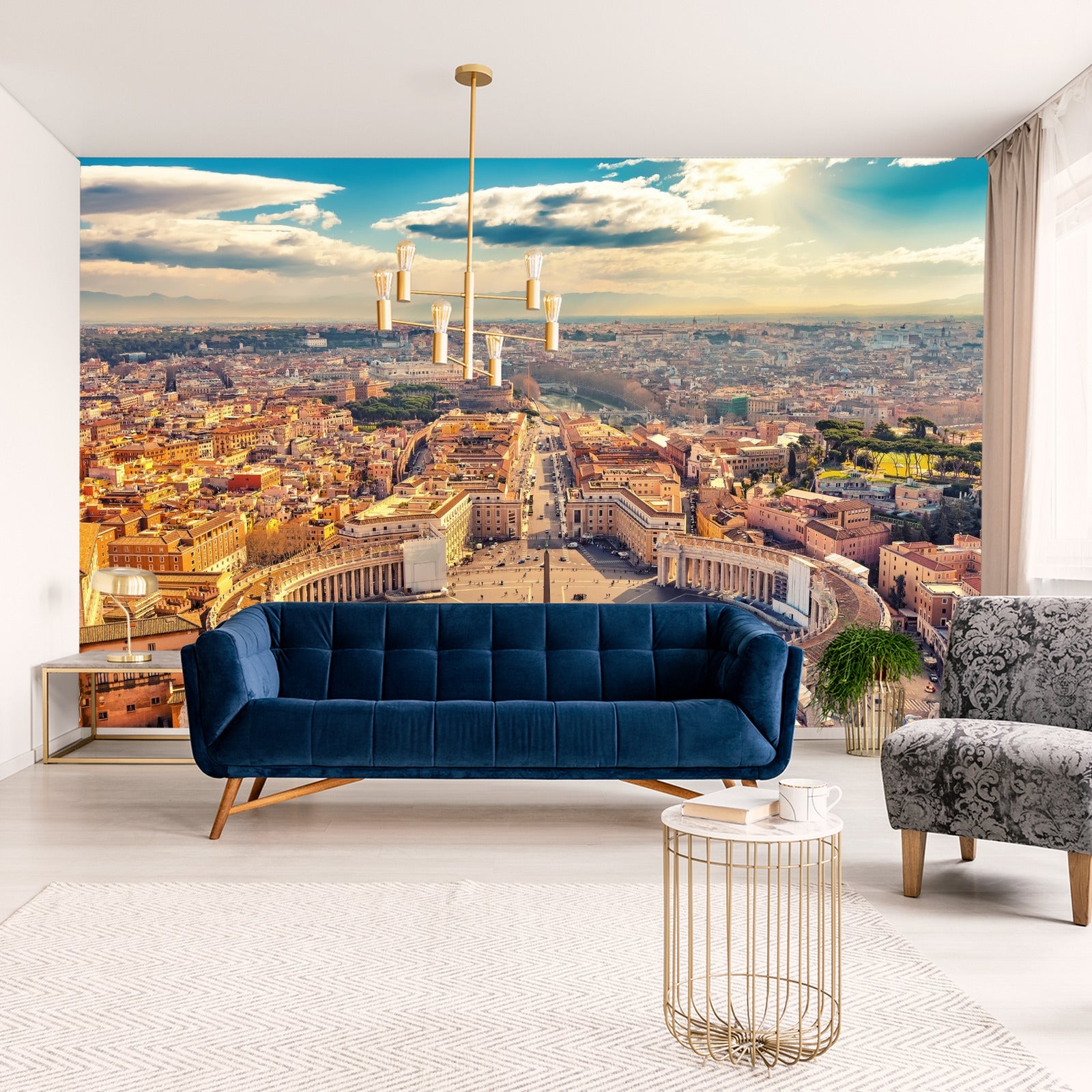 Fototapet Petersplassen I Vatikanet