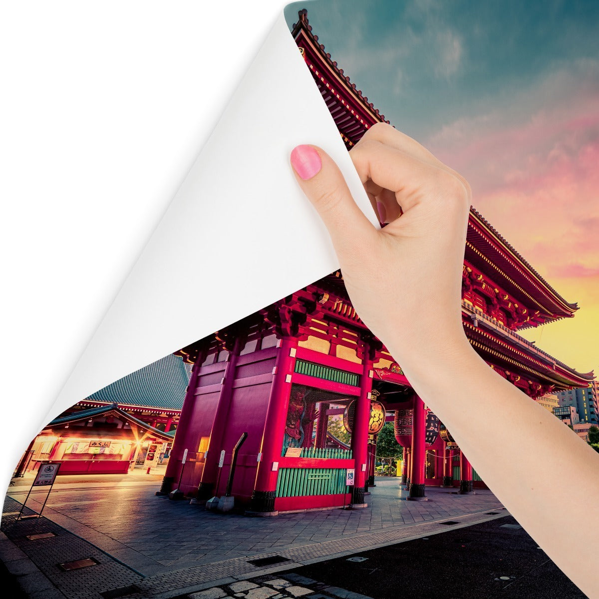 Fototapet Senso-Ji Tempel I Tokyo