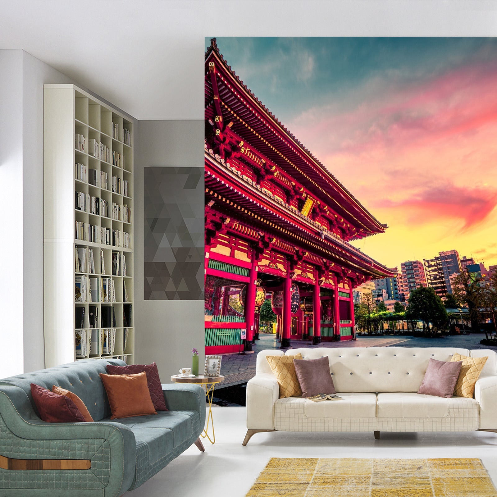 Fototapet Senso-Ji Tempel I Tokyo