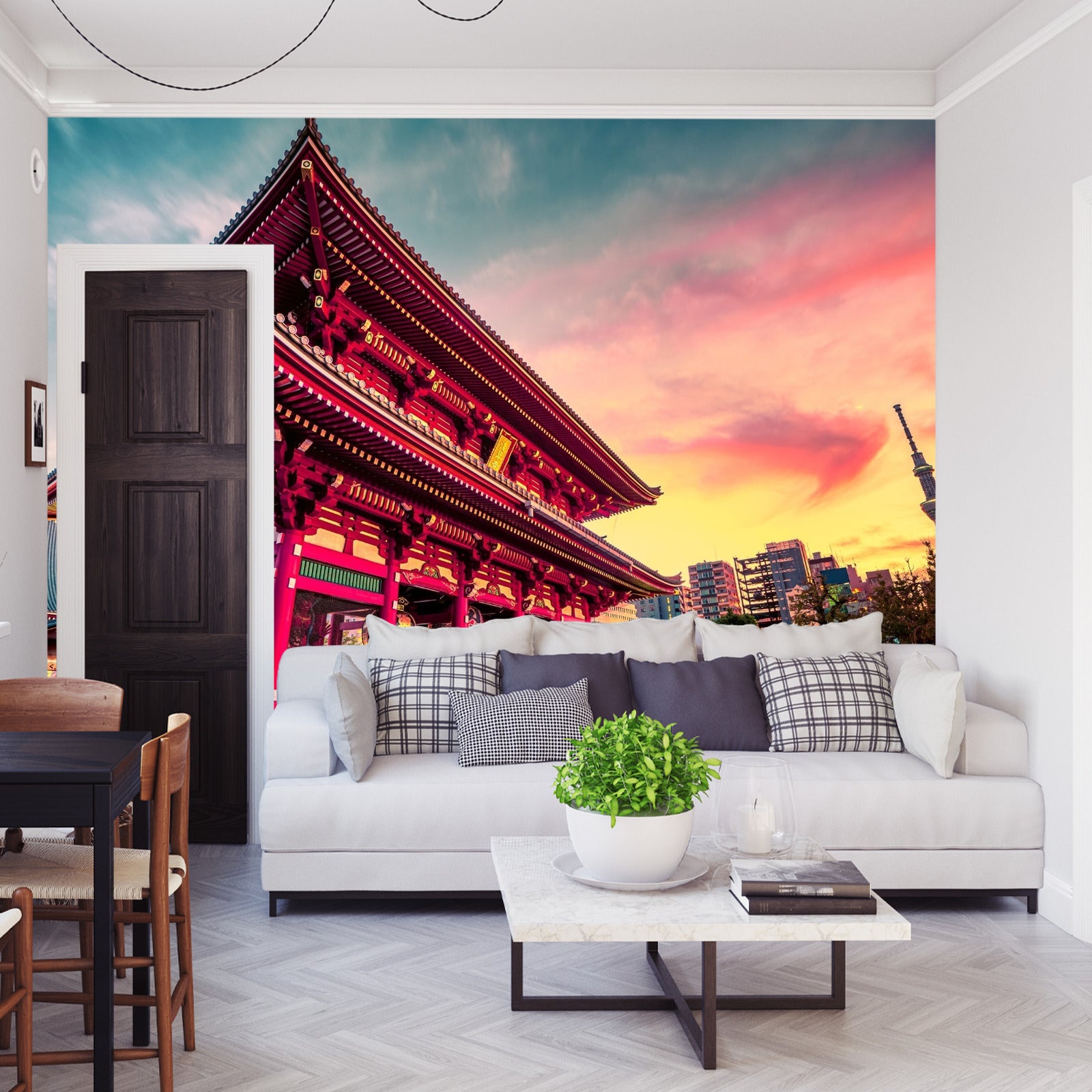 Fototapet Senso-Ji Tempel I Tokyo