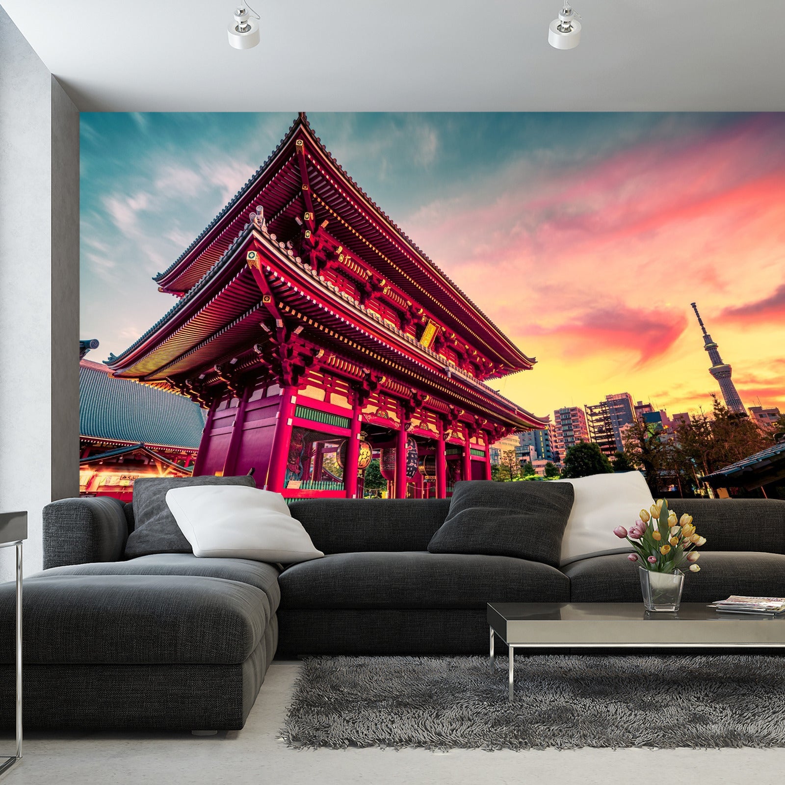 Fototapet Senso-Ji Tempel I Tokyo