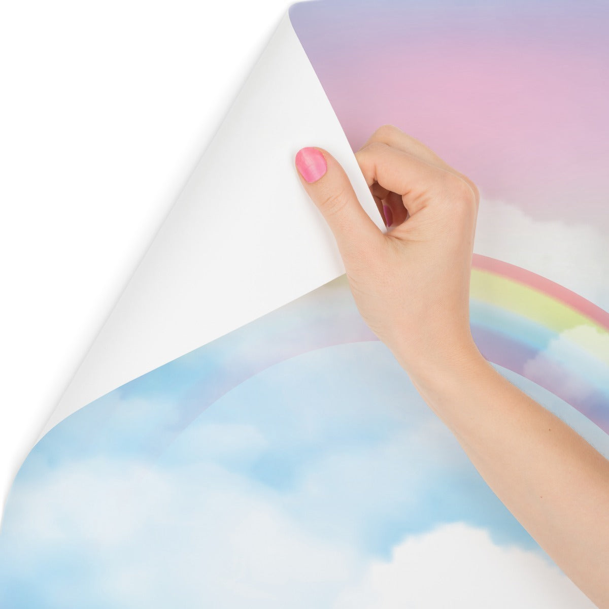 Fototapet Regnbue På Himmelen