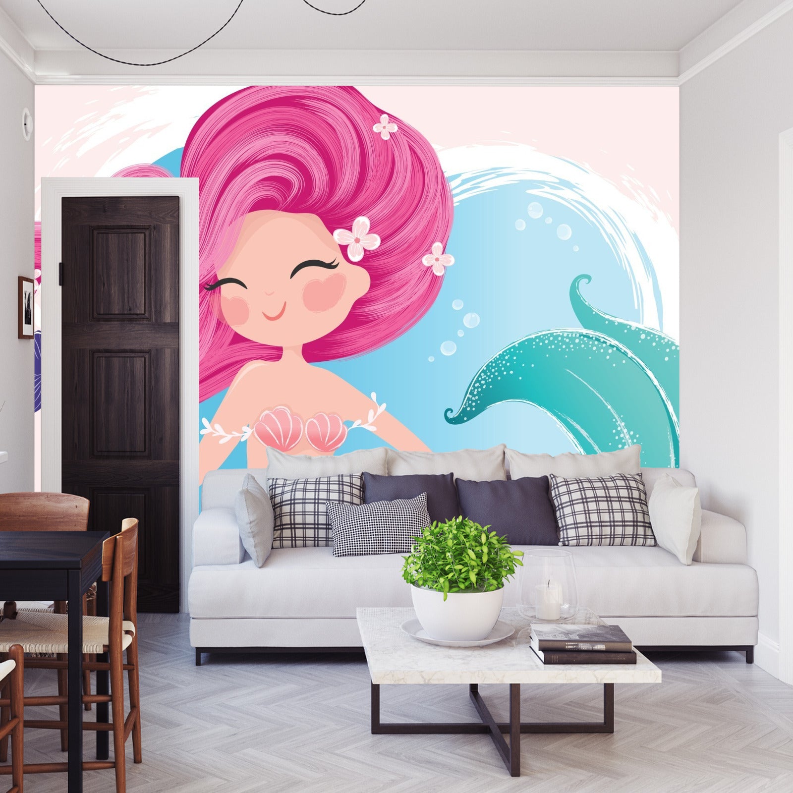 Fototapet Nydelig Havfrue