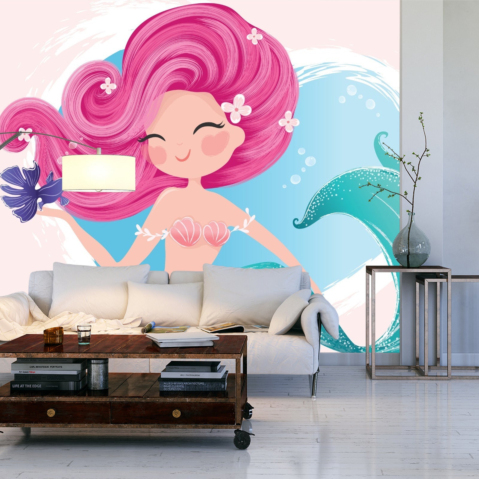 Fototapet Nydelig Havfrue