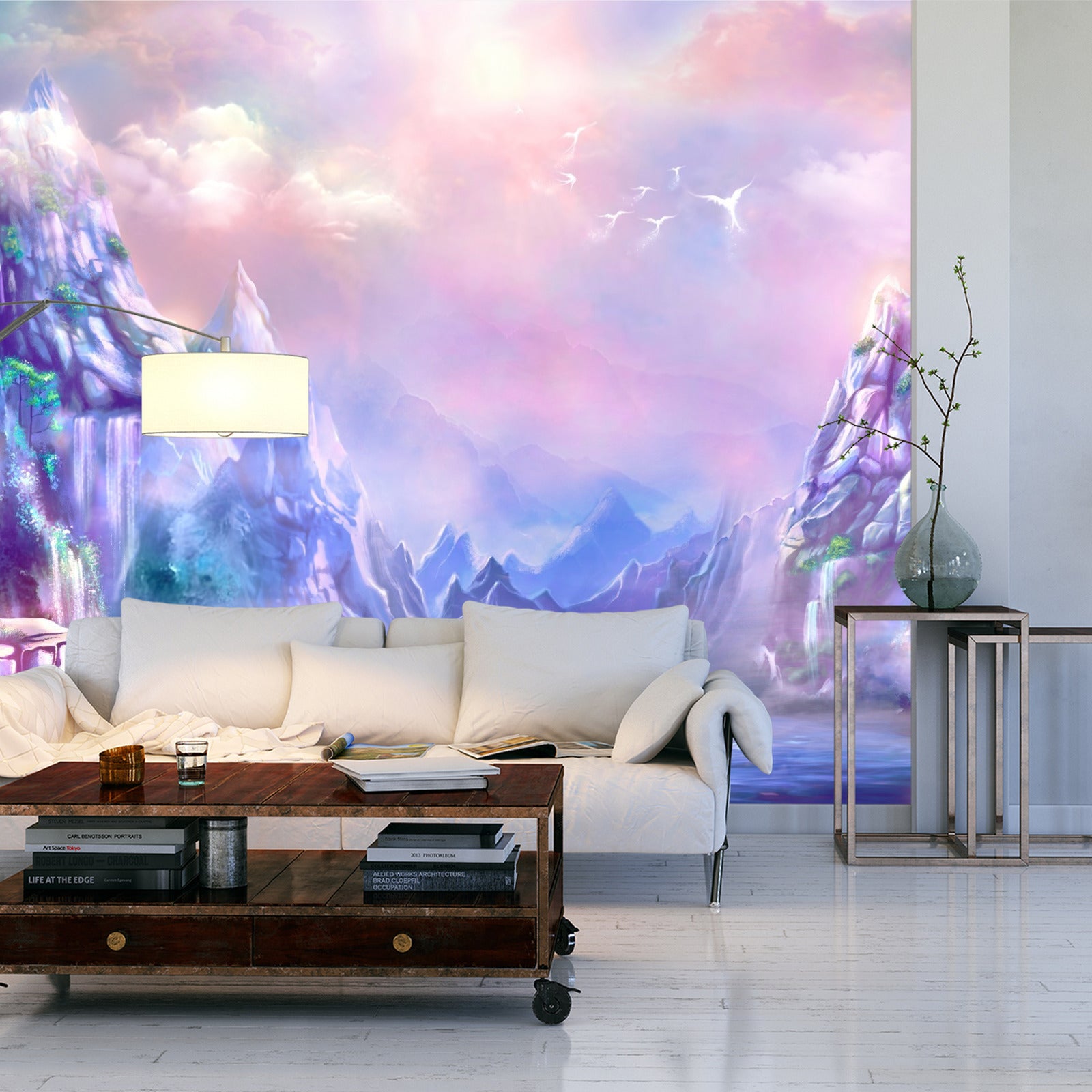 Fototapet Magisk Fjellland