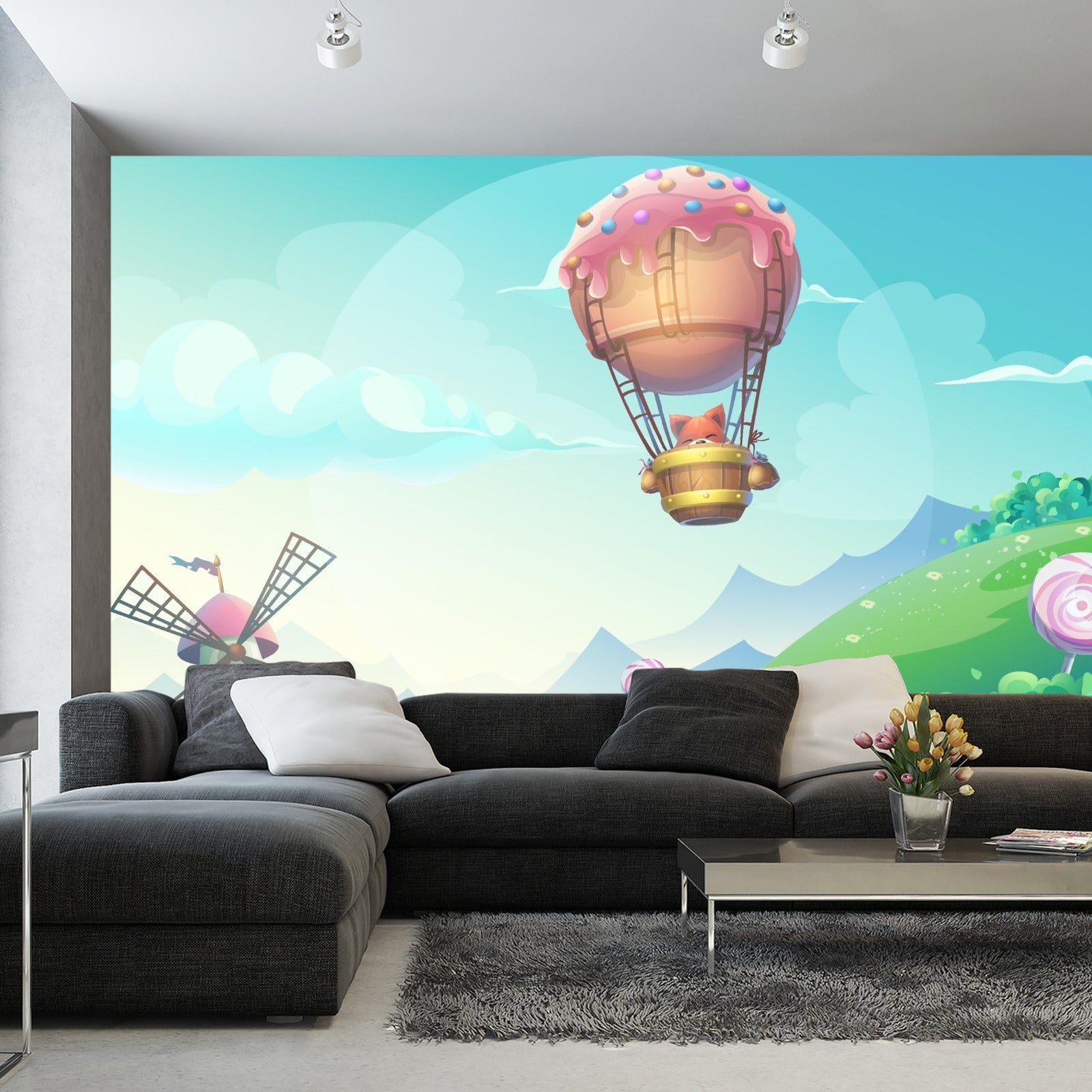 Fototapet Fairy Tale Candy Land