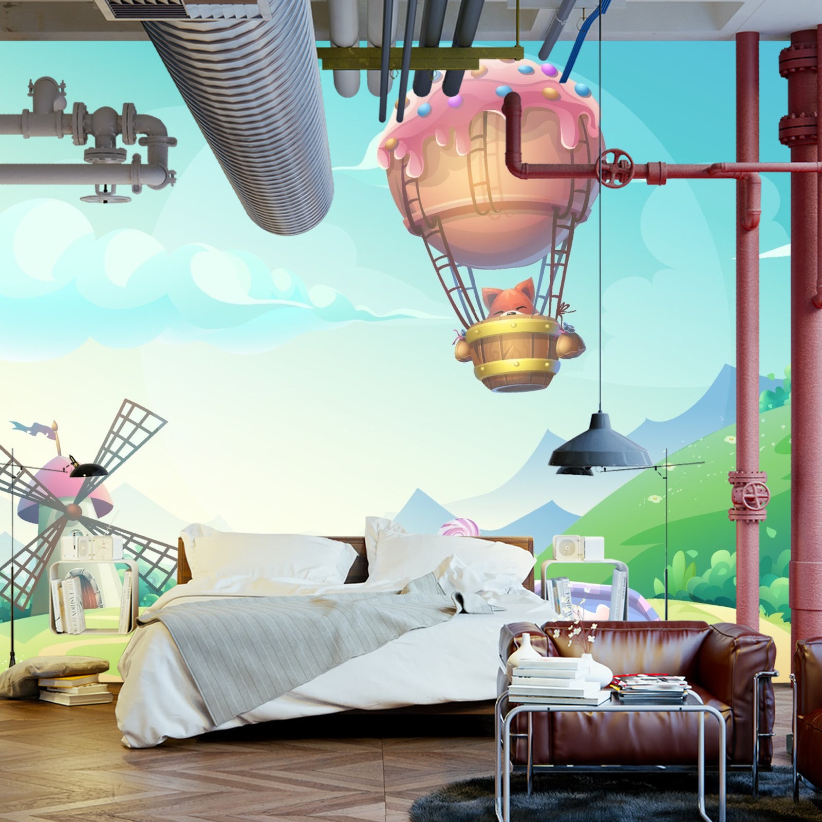 Fototapet Fairy Tale Candy Land