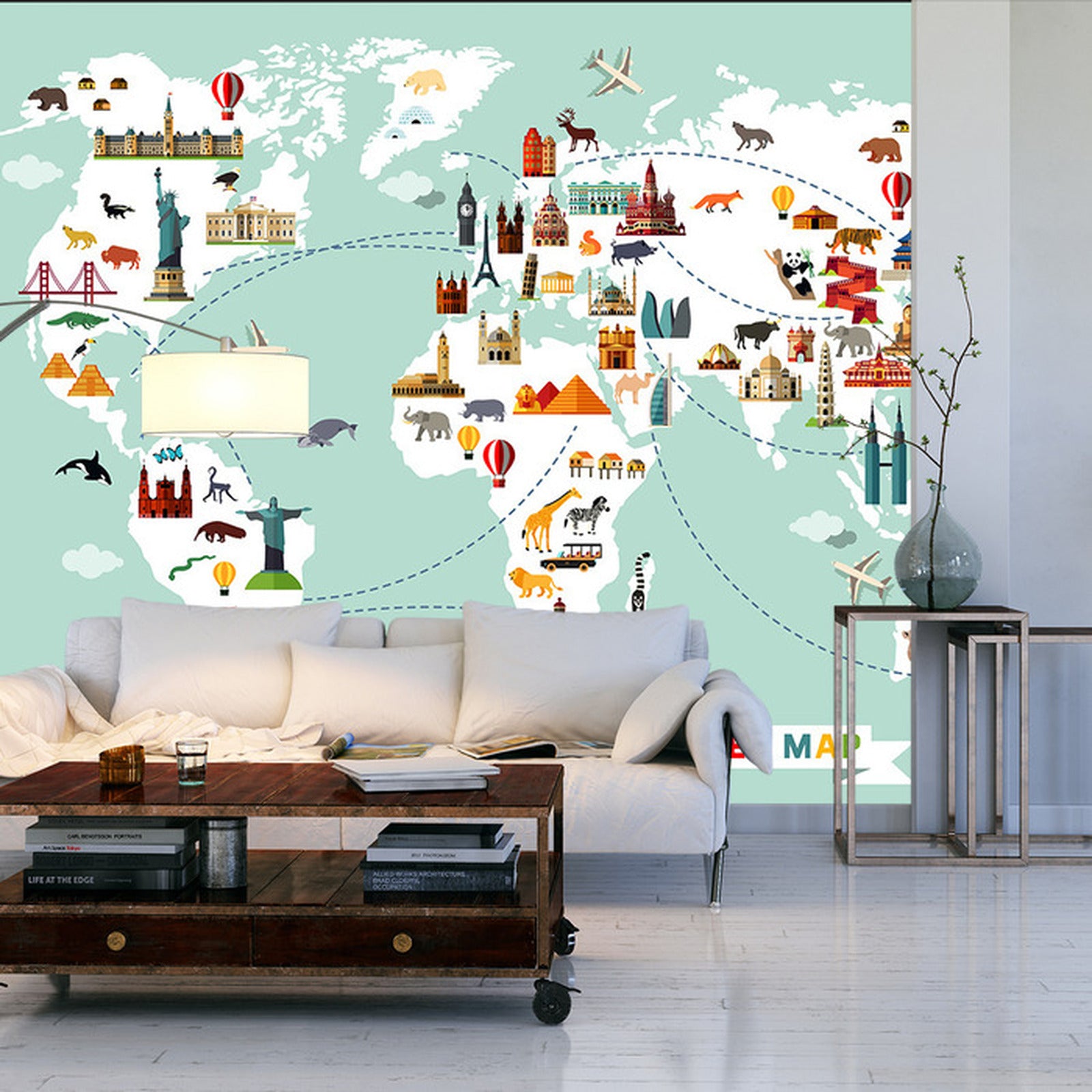 Fototapet Kart For Barn