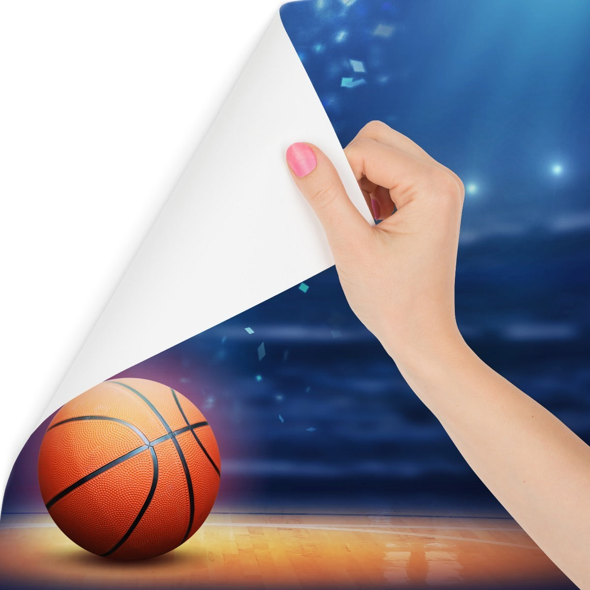 Fototapet Basketball På Stadion