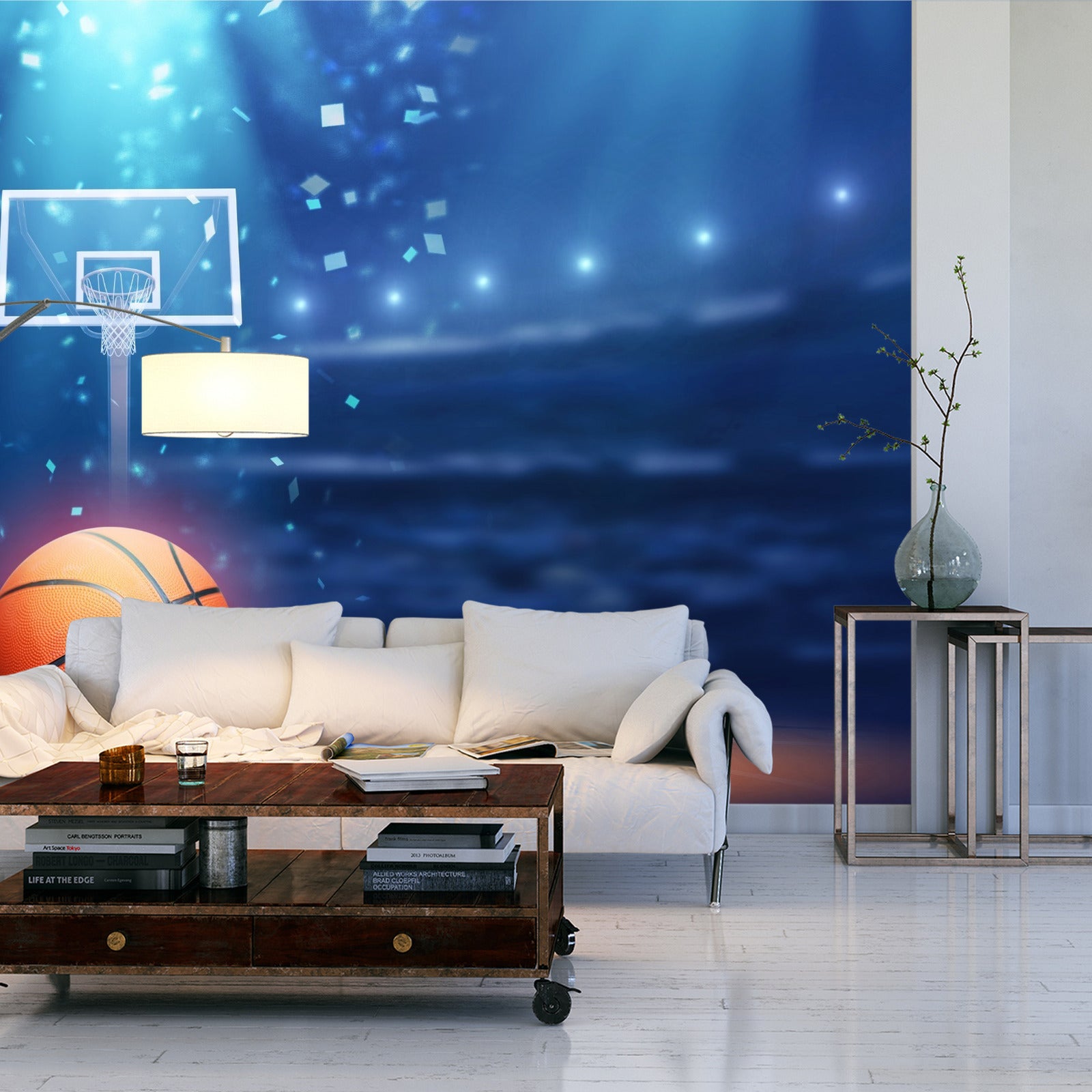 Fototapet Basketball På Stadion